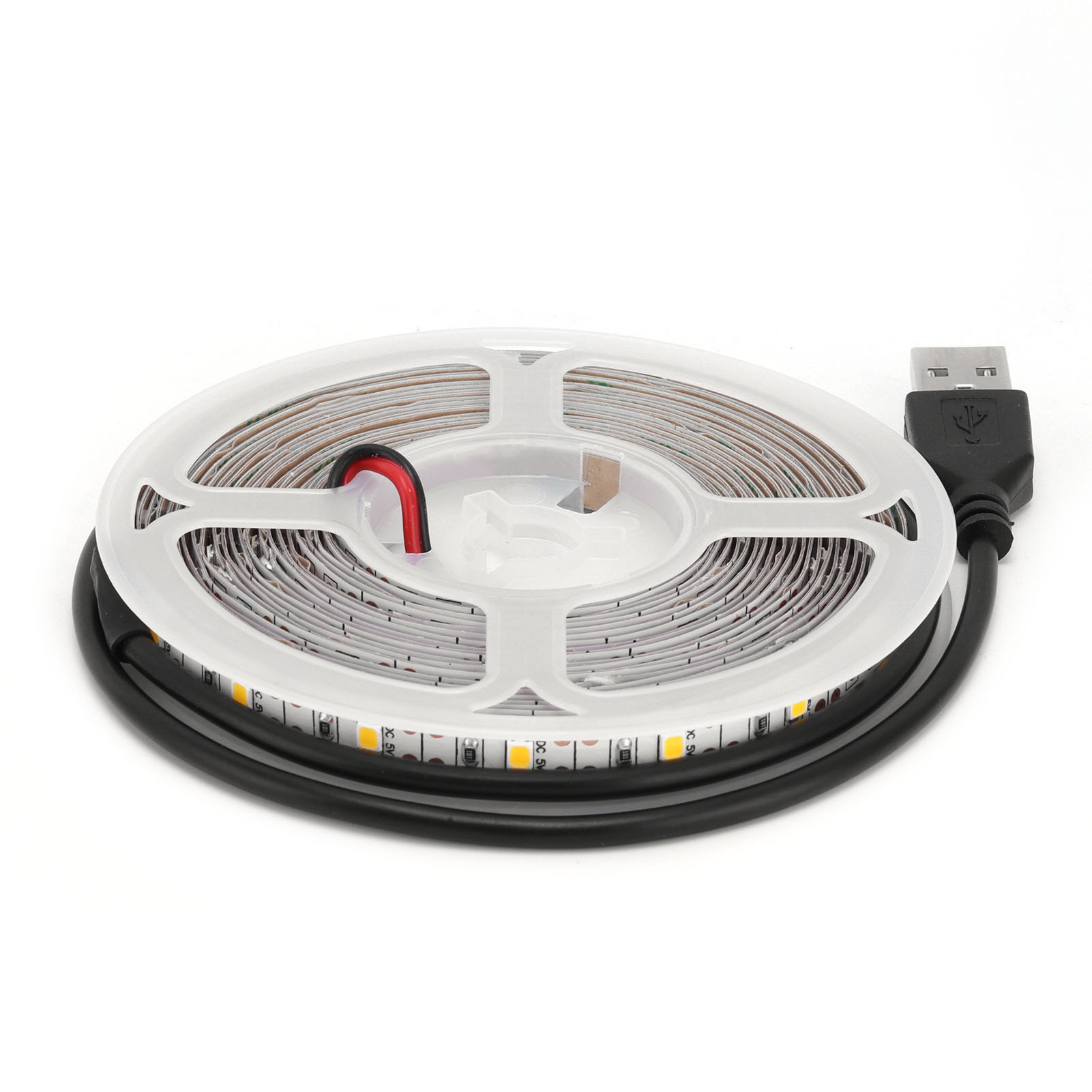 5 M Led-lichtleiste, 5 V Usb-betrieben, Starkes Klebeband, Ideal Für Schlafzimmer, Küche Und Zuhause