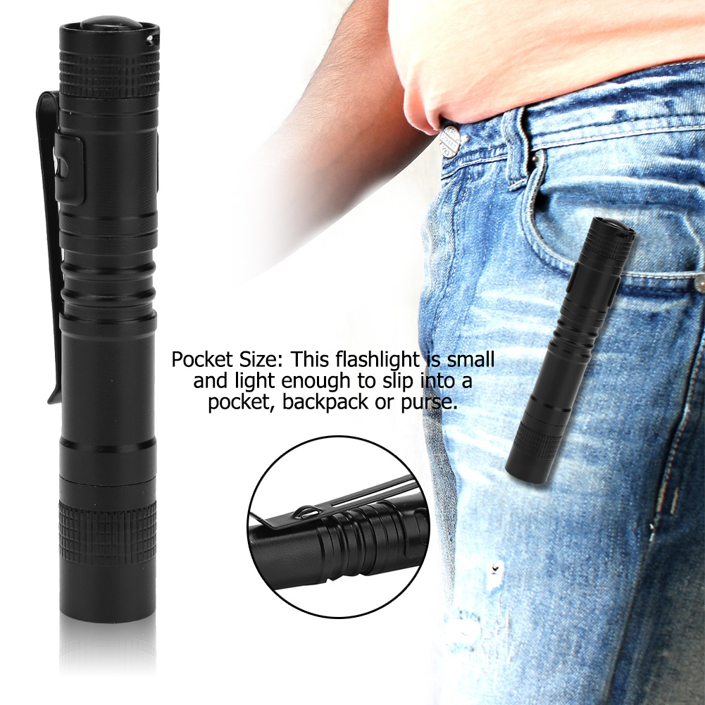 Mini-taschenlampe Mit Batteriebetrieb, Ideal Für Outdoor-camping