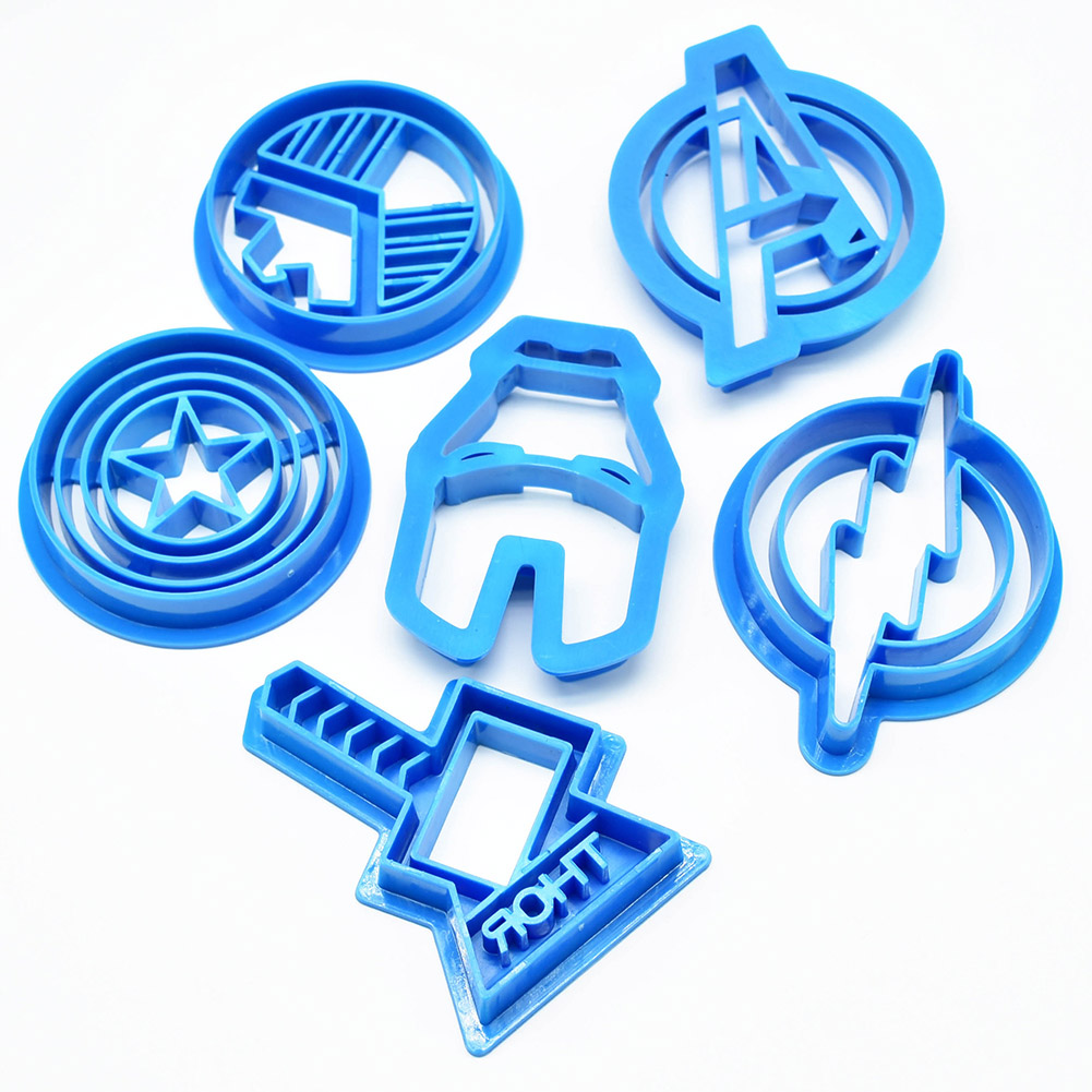 Avengers Schokoladenform Mit Muschel-, Seestern- Und Fischschwanzmotiv – Diy Silikon-kuchenform 02
