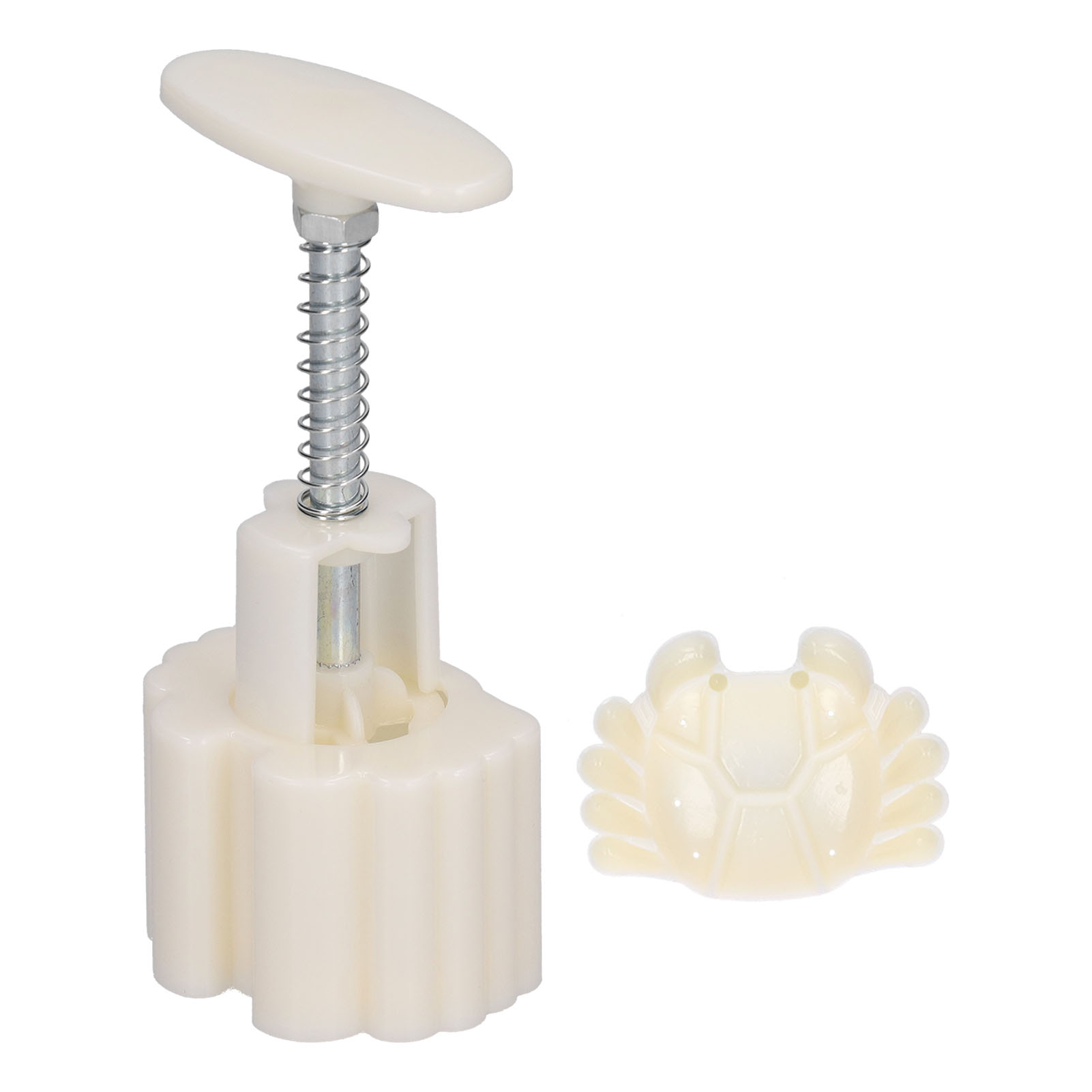 Handgepresste Mondkuchenform Zum Mittherbstfest, 3d-mondkuchenform In Krabbenform Für Zuhause