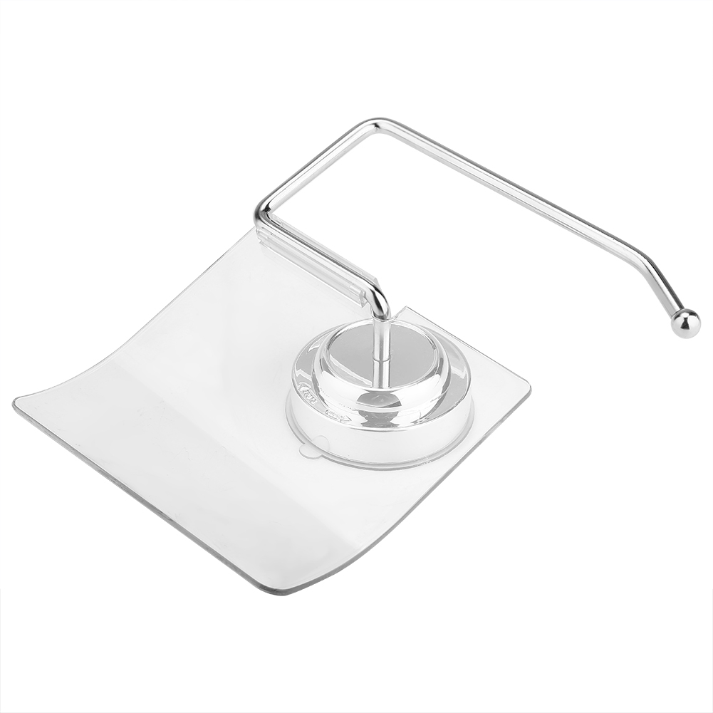 Wasserdichter Toilettenpapierhalter Mit Saugnapf Zur Montage Im Badezimmer, Hotelzimmer, Zur Aufbewahrung Von Toilettenpapierrollen