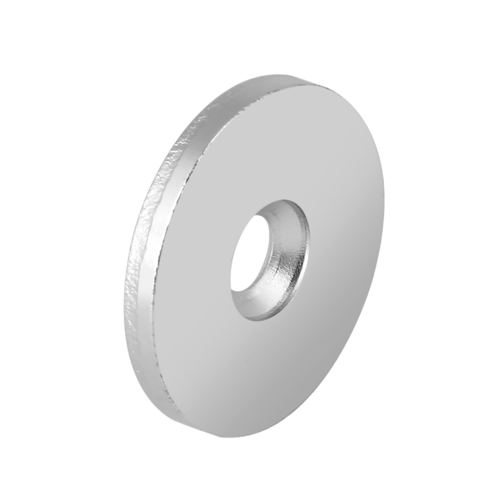 Magnetischer Türstopper Aus Zinklegierung, Gebürsteter Stahl
