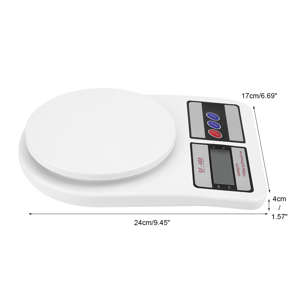 Elektrische Digitalwaage Mit Großer Kapazität (10000 G / 353 Oz) – Küchenwaage Zum Wiegen Von Lebensmitteln