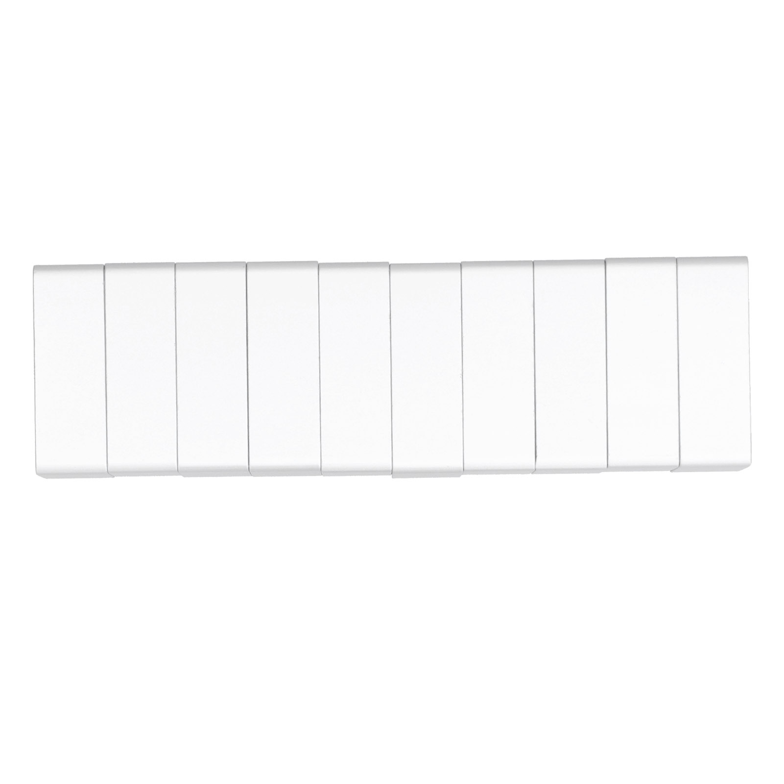10-teiliges Set Mondkuchenformen Aus Edelstahl, Keksausstecher, Diy-backform-set, Kleines Rechteck