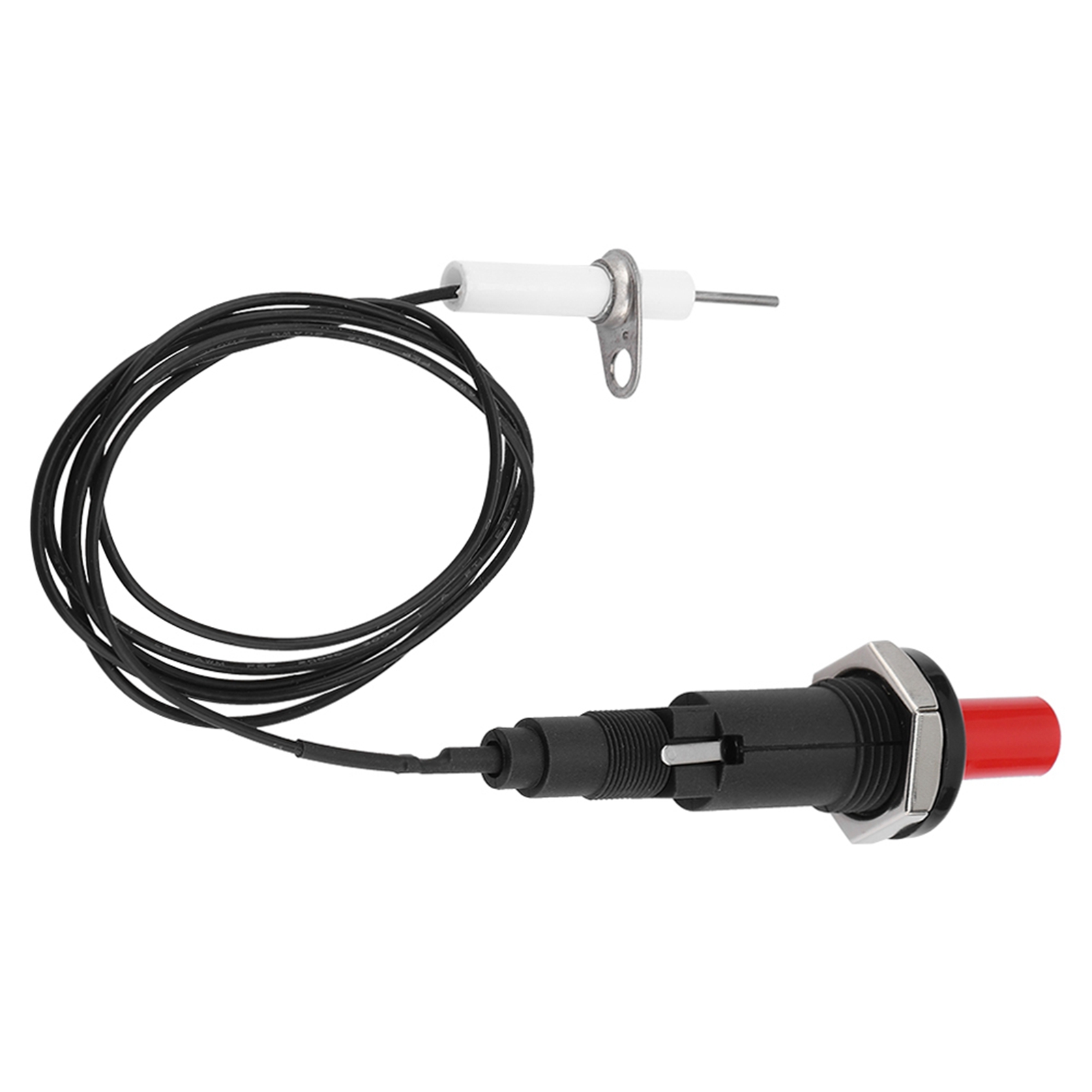 1 Von 2 Piezo-zündset Mit Druckknopfzünder Für Grill, Kamin Und Gasherd