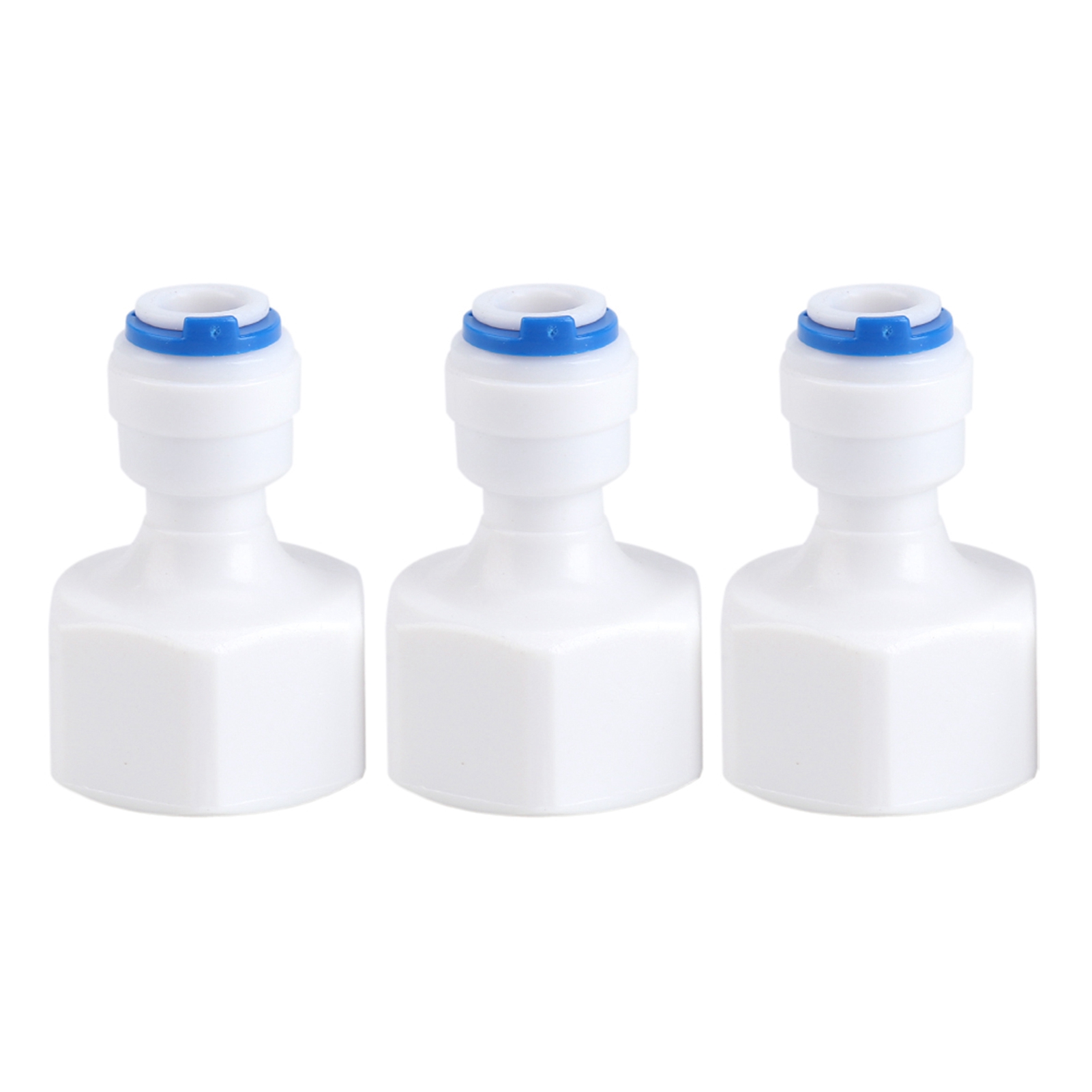 6 Stück 1/4" Schlauch-außendurchmesser Auf 1/2" Innengewinde Schnellverbinder Zum Einstecken Für Wasserfilter Und Umkehrosmoseanlagen