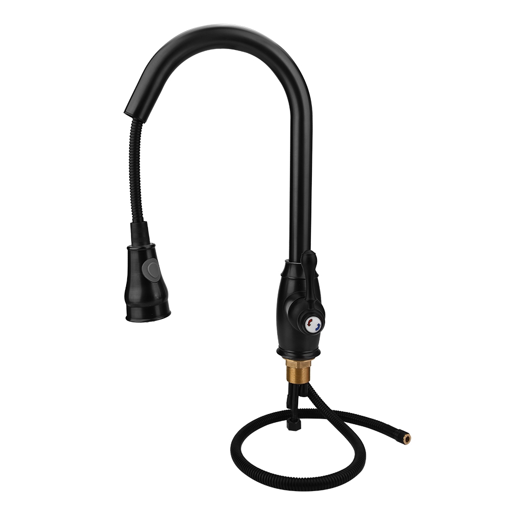 Orb Küchenarmatur Aus Messing, Ausziehbar, Kalt- Und Warmwasser (g3/8" Eu-standard)