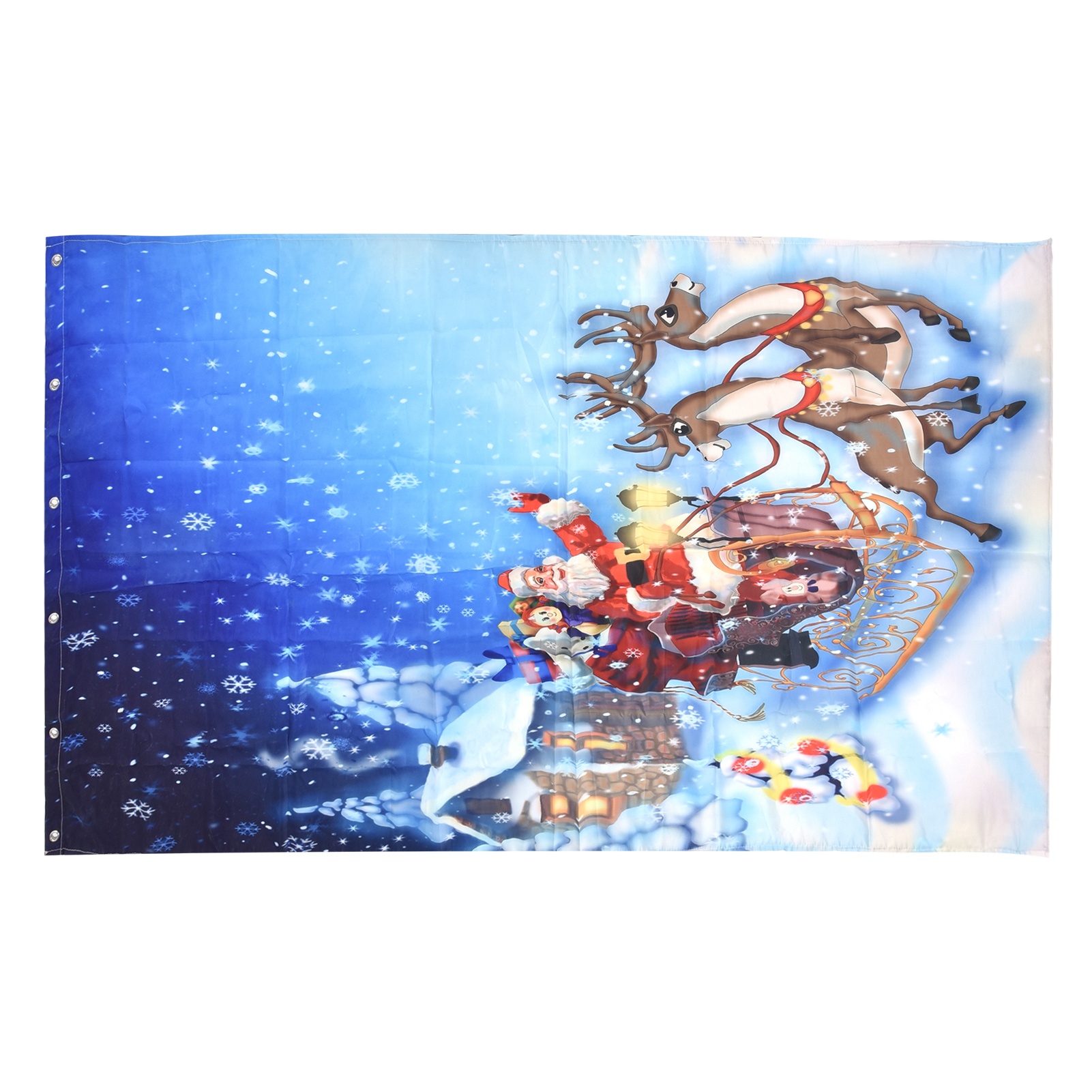 Duschvorhang Mit Weihnachtsmuster, Ohne Lochung, Für Bad, Badezimmer, Zuhause Und Hotel
