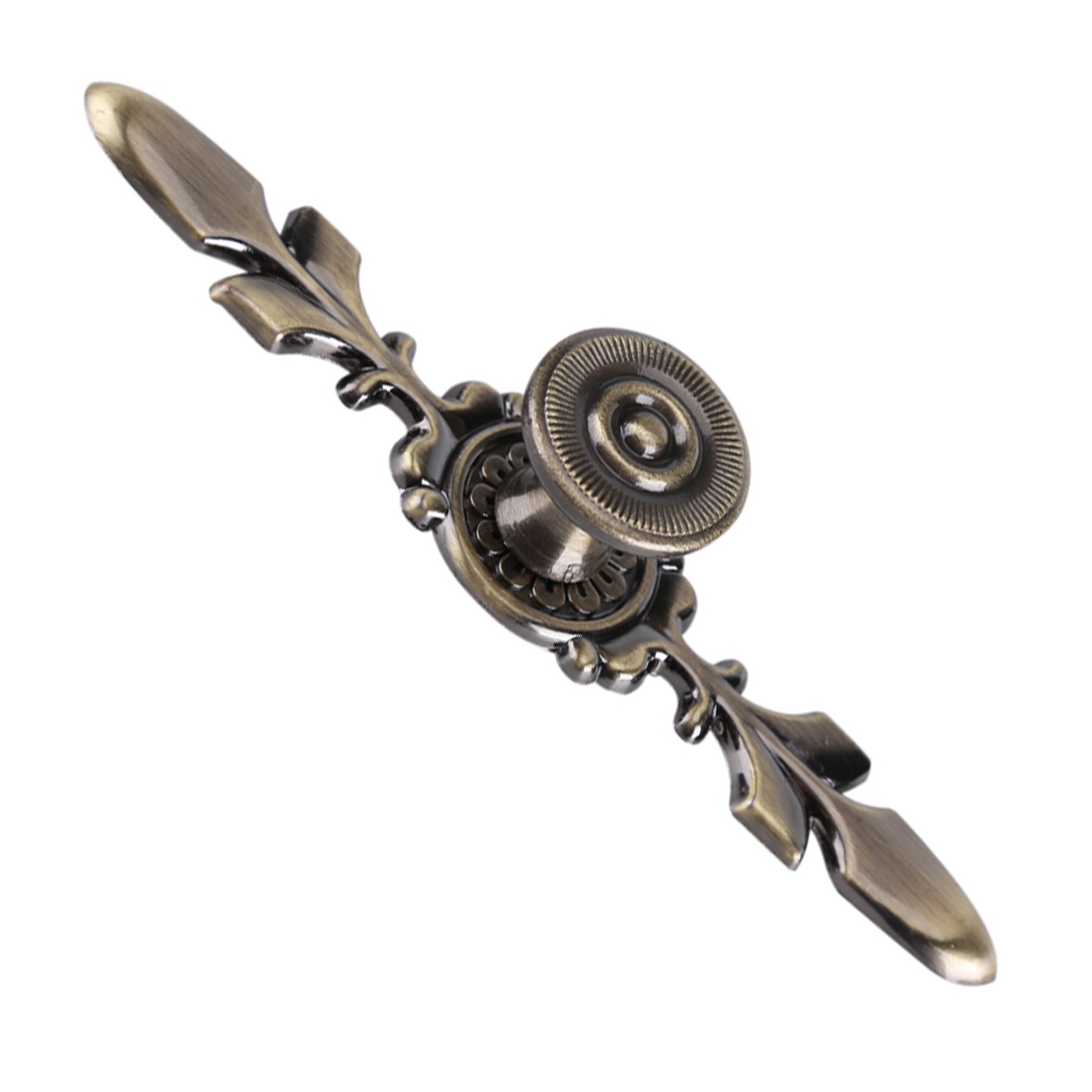 Europäischer Möbelgriff, Schubladengriff, Schrankgriff, Schreibtischtürgriff, Türknauf, Griff, Heimdekor, Grün-bronze
