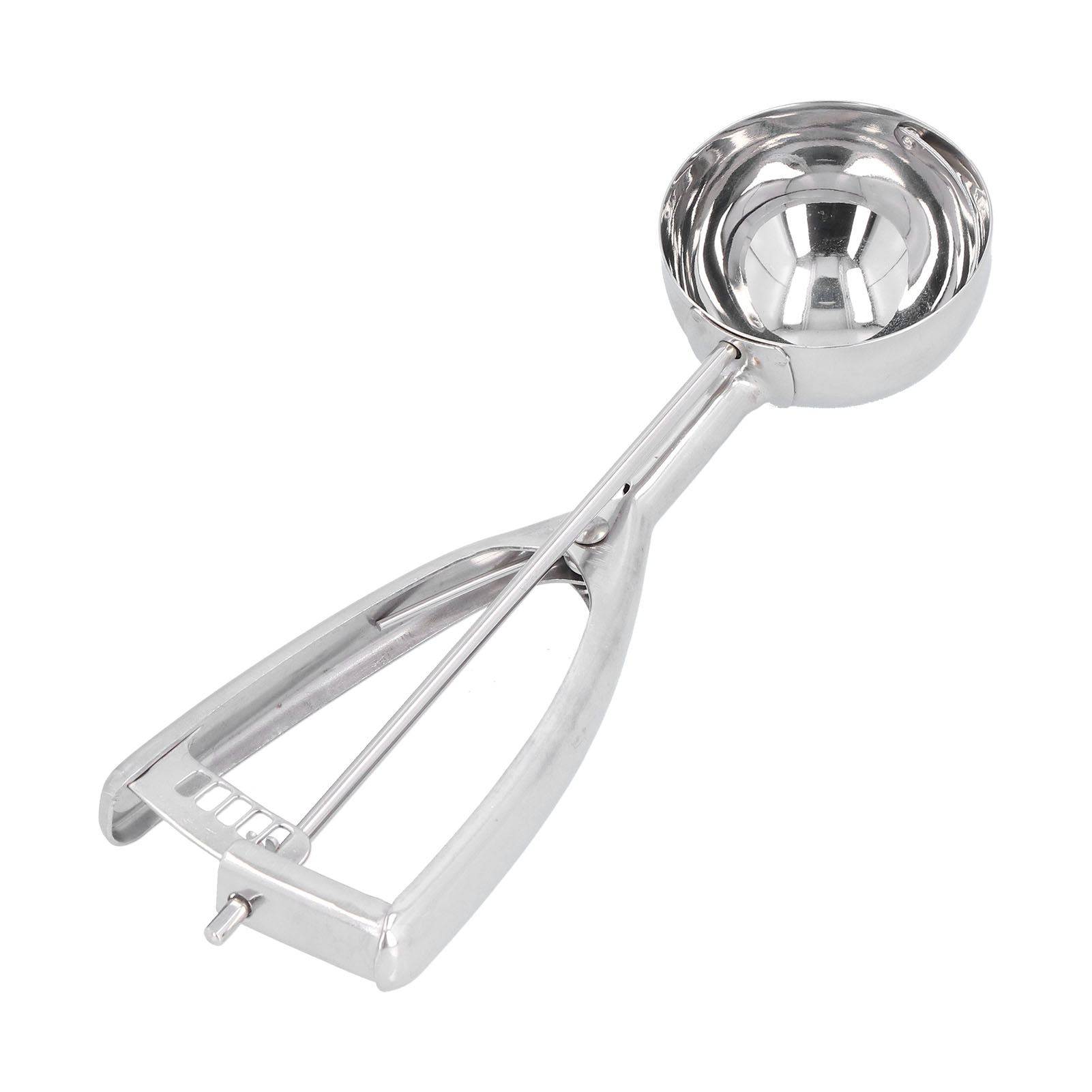Eiskugellöffel Aus Edelstahl, Ideal Zum Ausstechen Von Früchten Und Eiscreme, Für Zuhause Und Büro, Durchmesser 6 Cm