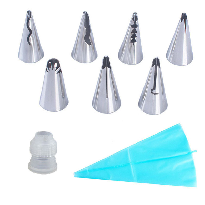 Spritztüllen-set, Leicht Zu Reinigendes Tortendekorations-set, Lebensmittelechte Blumentülle Für Kuchen Und Desserts