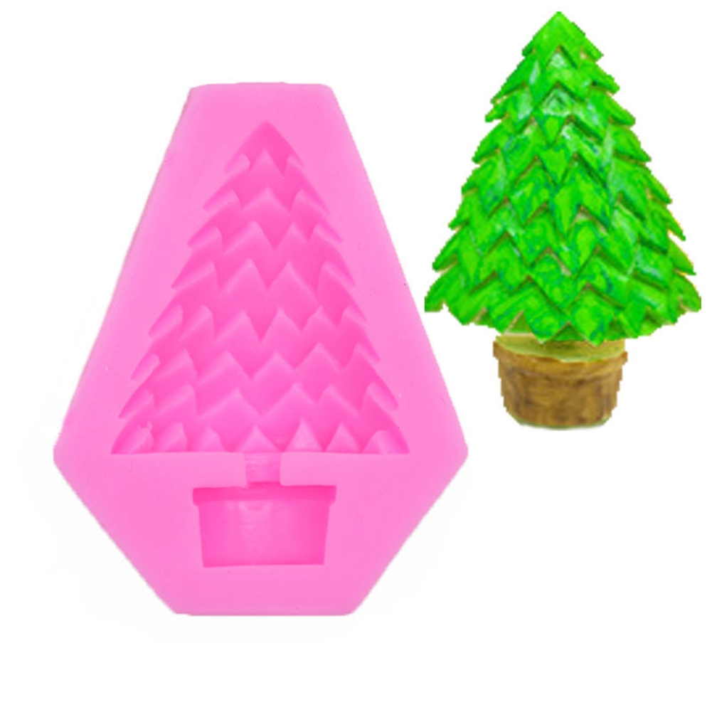 Weihnachtliche Silikon-backform Zum Selbermachen, Mehrfache Dekorative Kuchen-, Fondant- Und Schokoladenform (16)