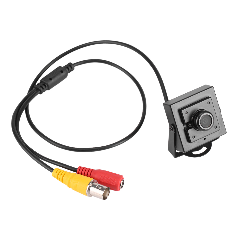 Mini-hd-überwachungskamera (700 Tv-linien, 100°-weitwinkel, 2,1-mm-objektiv) Für Den Innen- Und Außenbereich, Geeignet Für Zuhause Und Büro.