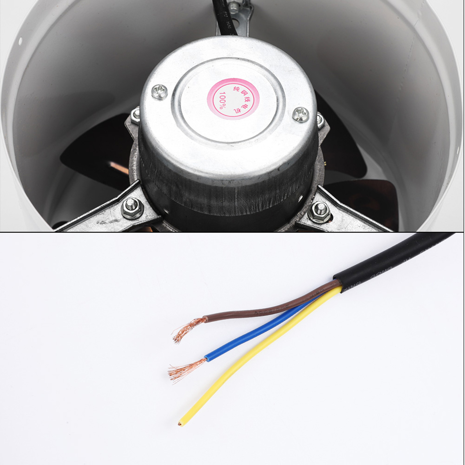 42w 220v Wandventilator, Geräuscharm, Für Bad, Küche, Garage, Lüftung