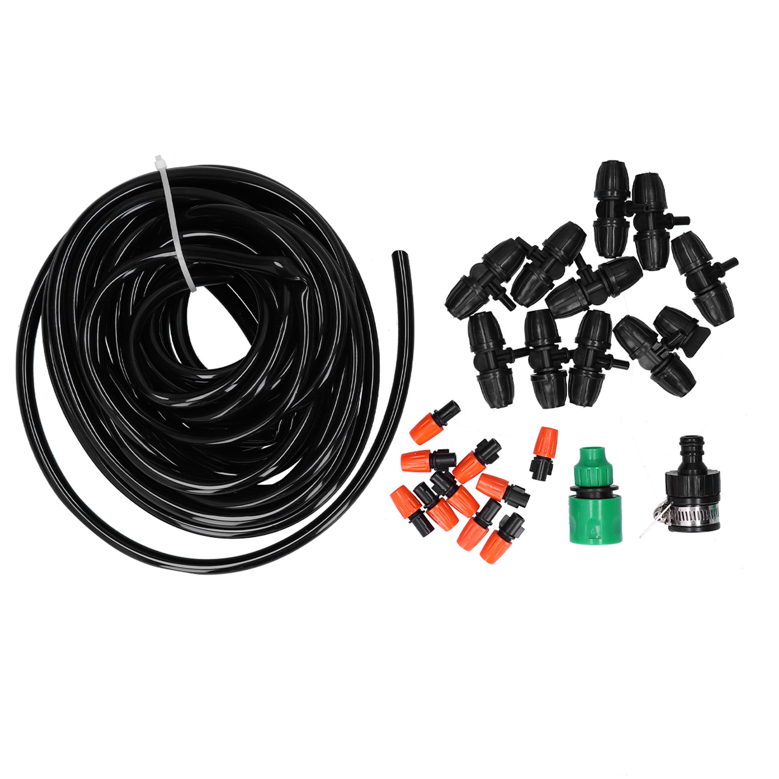 10 M 8/11 Gartenbewässerungssystem Mit 10 Verstellbaren Mikro-sprinklerdüsen