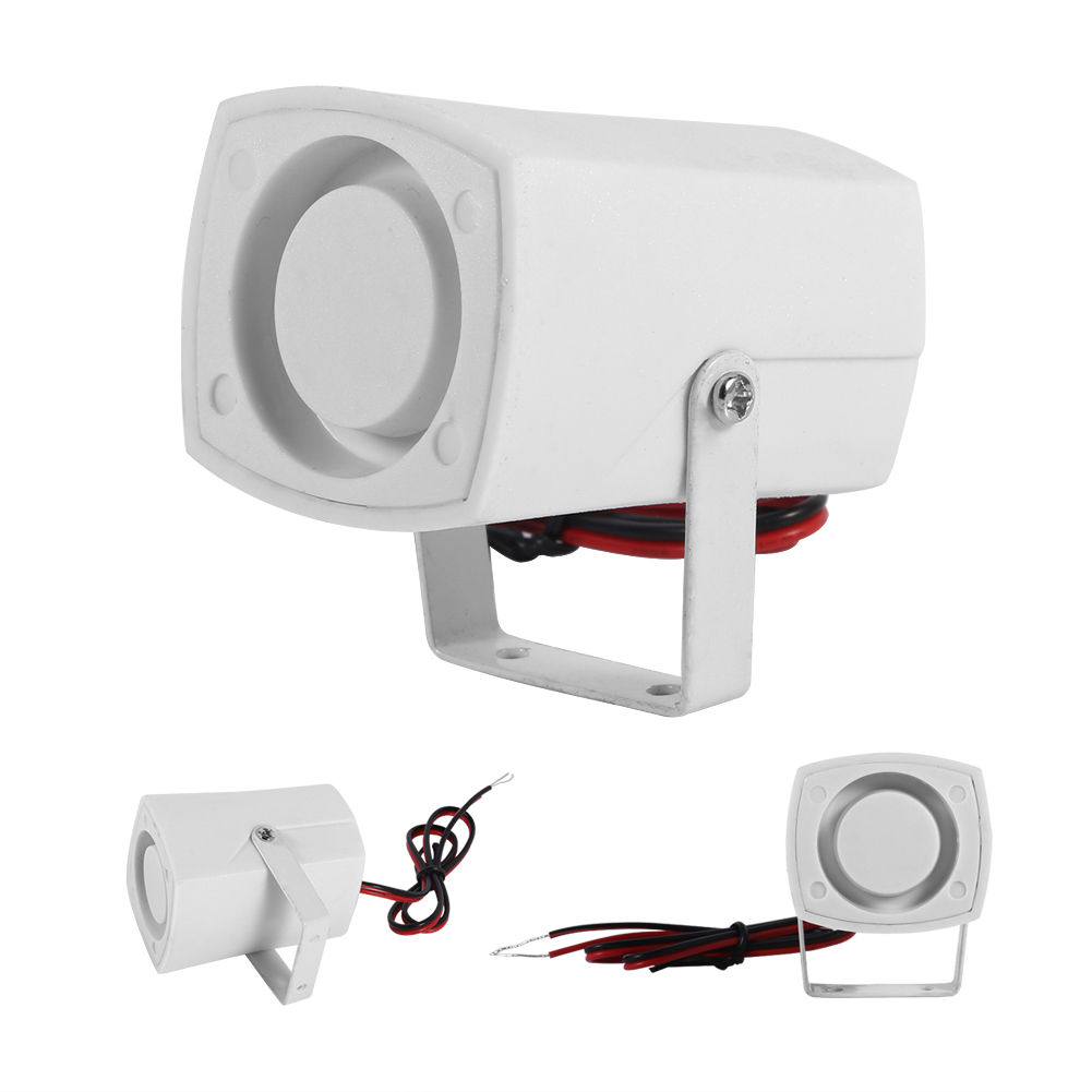 Kabelgebundene Mini-hupe Mit Lauter Alarmanlage Für Haus Und Fahrzeug, Unterstützt 110 Db, 12 V Dc