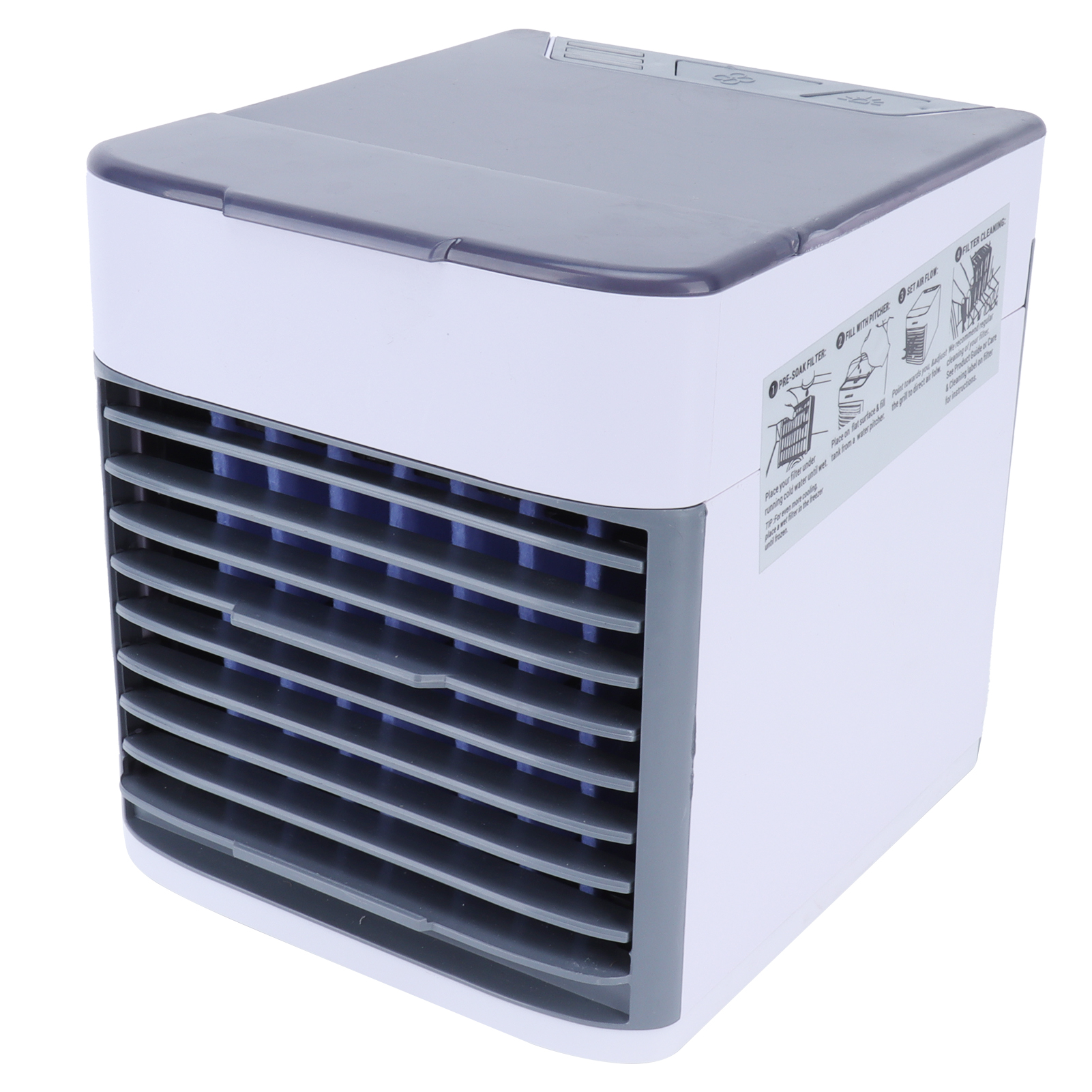 Usb-betriebener Mini-luftkühler, Tragbarer Ventilator Zur Kühlung Und Luftbefeuchtung