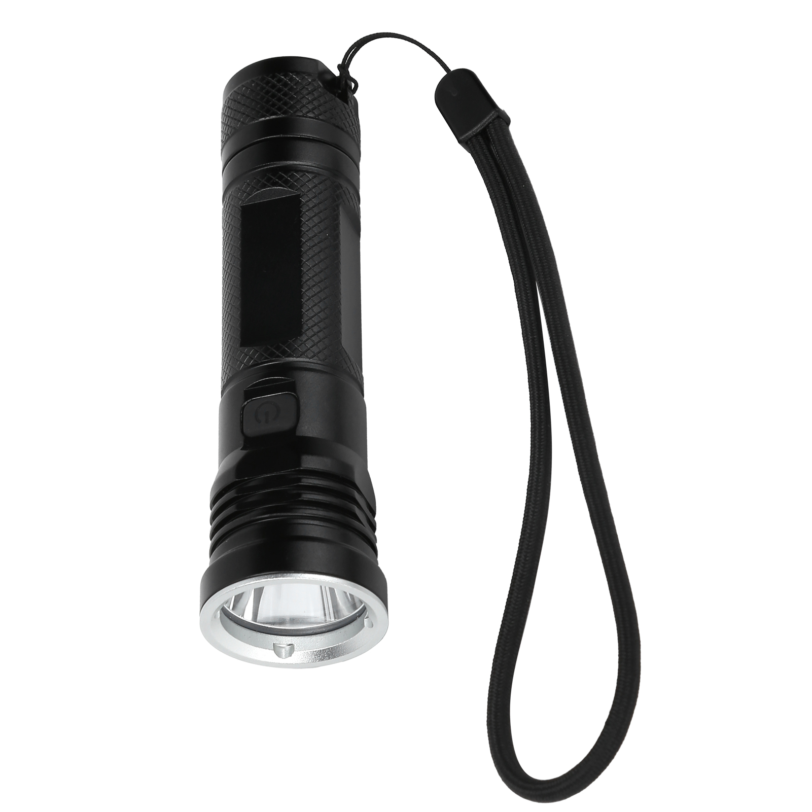 Usb-ladefähige Mini-taschenlampe Aus Aluminium Mit Mehreren Modi Für Radfahren Bei Nacht, Straßen Und Notfälle Im Freien