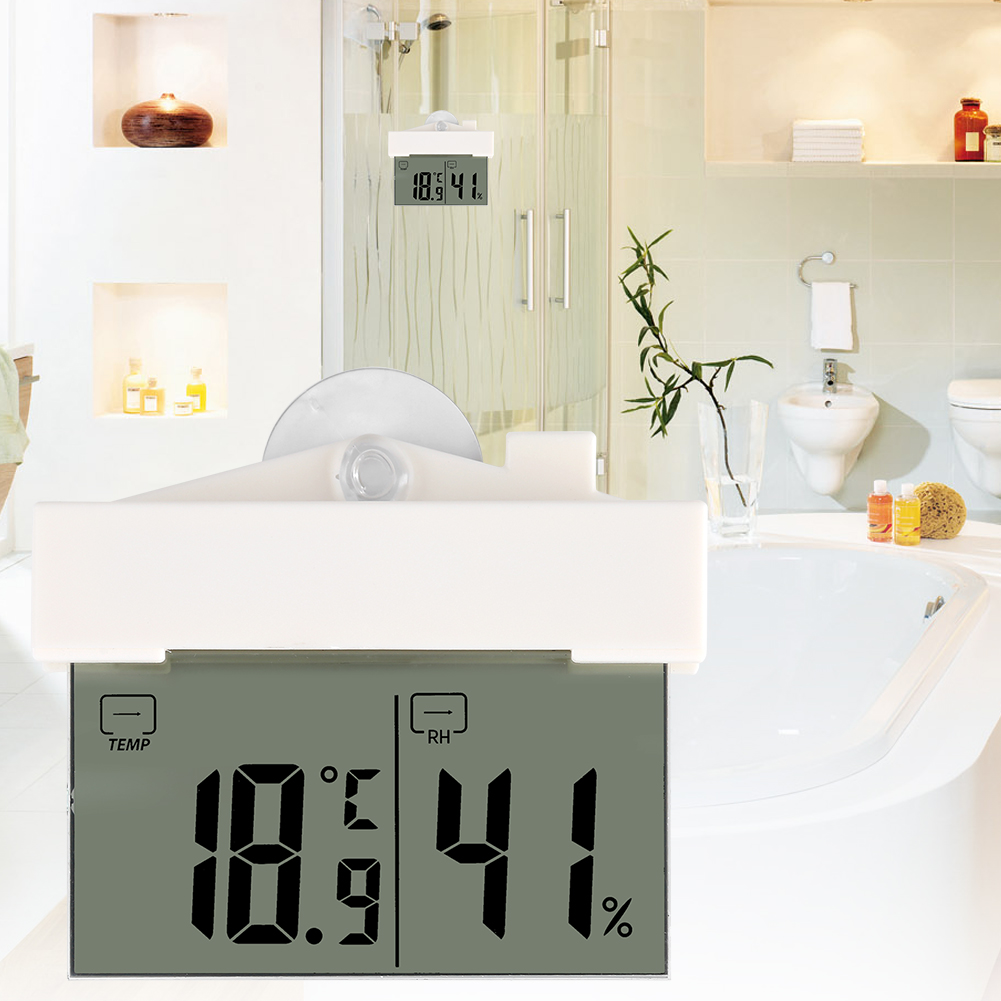 Lcd-digitalthermometer, Hydrometer, Innen- Und Außenwetterstation Mit Saugfunktion