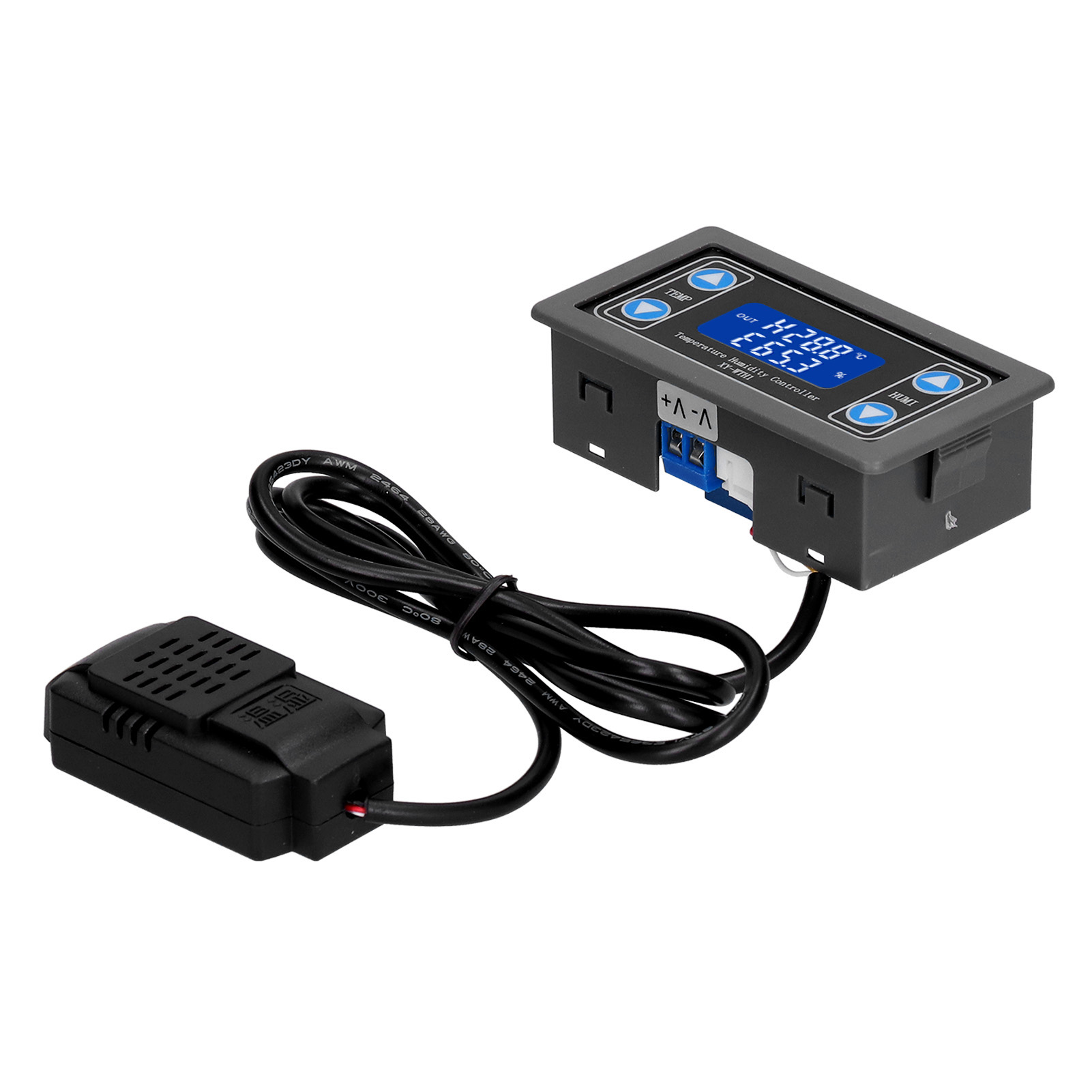 Xywth1 Digitaler Lcd-temperatur- Und Feuchtigkeitsregler Mit Anzeige Für Inkubations- Und Zuchtgewächshäuser