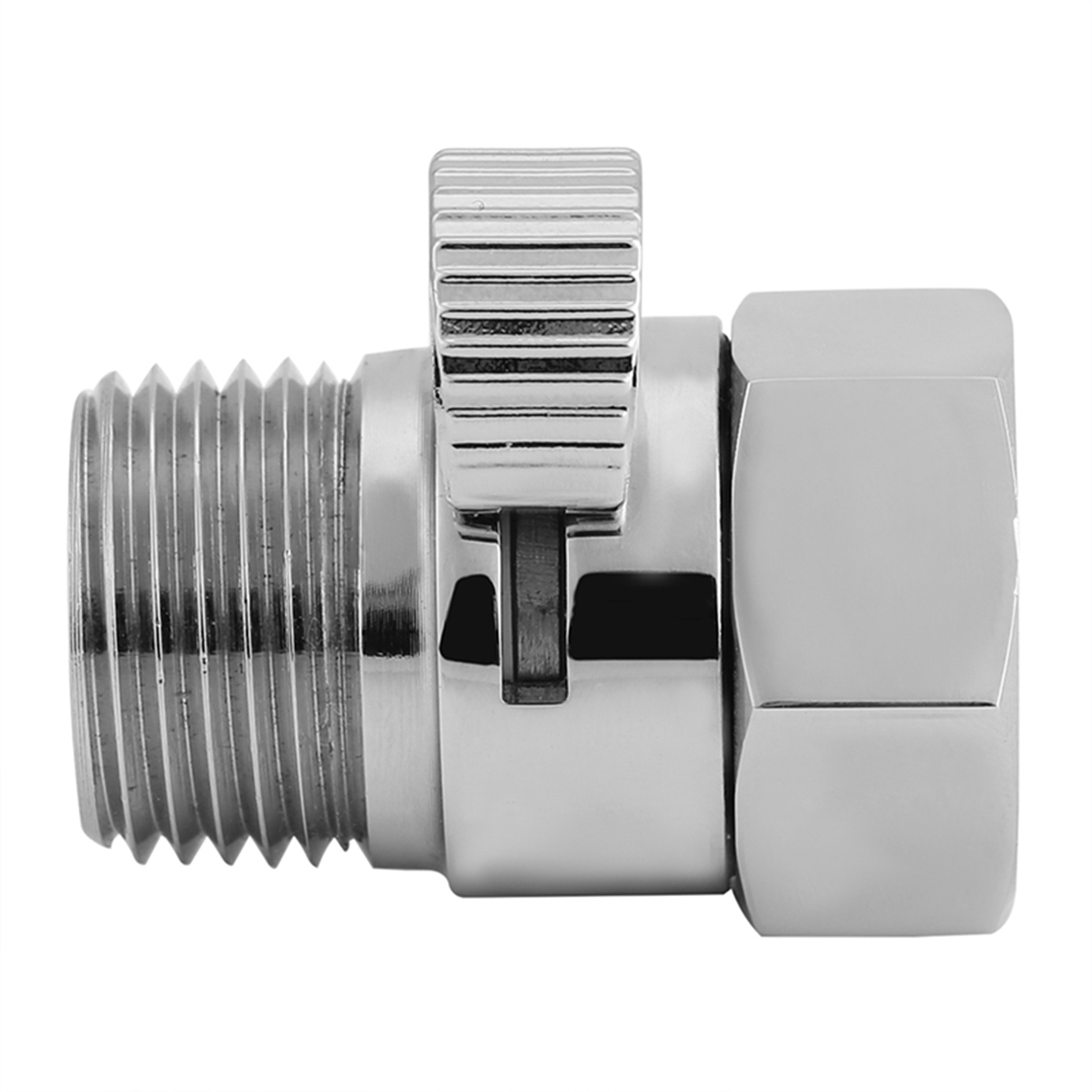 G1/2 Durchflussregler-absperrventil Für Wassersparfunktion Für Duschkopf, Handbrause Und Bidet-sprühkopf (neu)