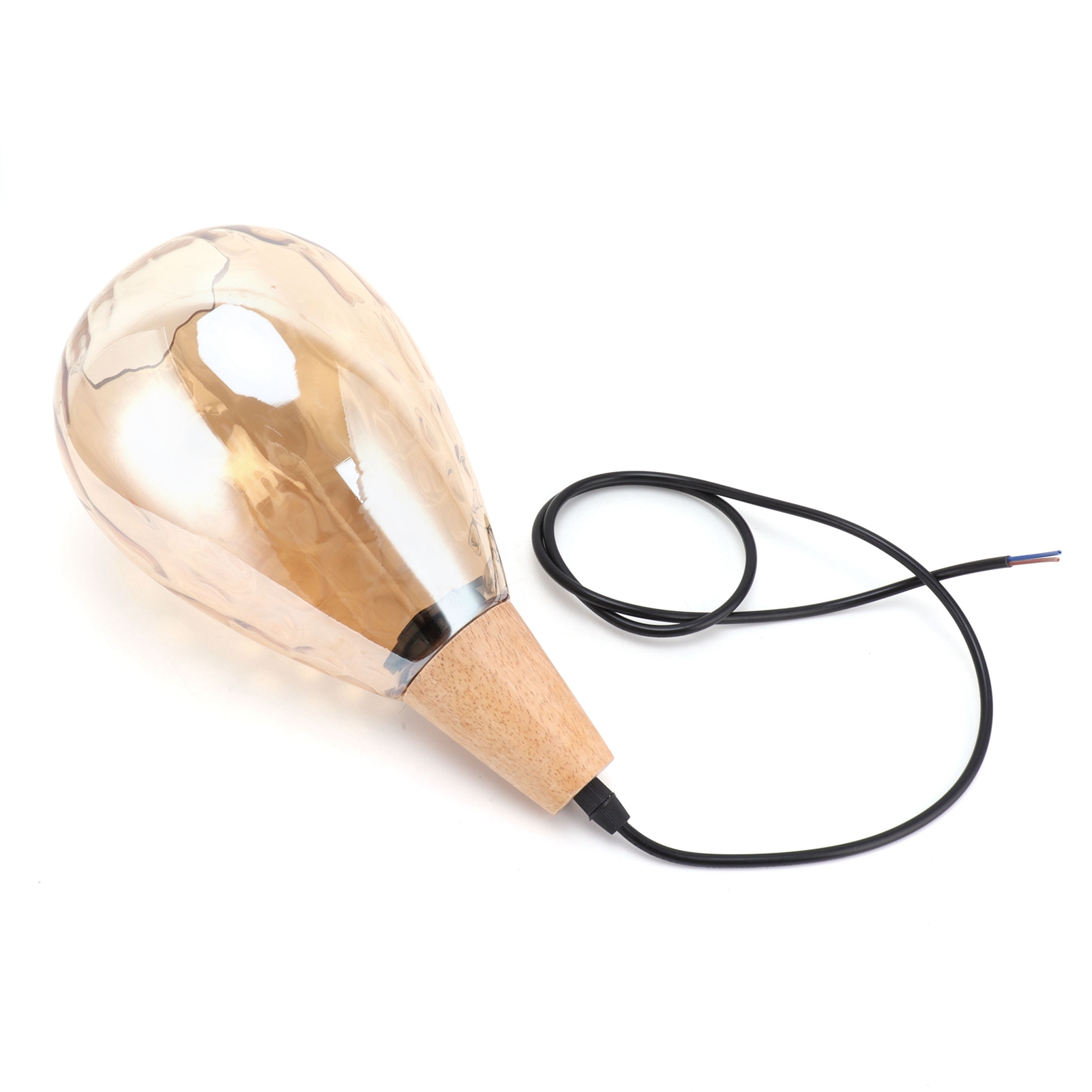 E27 Glas-pendelleuchtenfassung, Moderne Hängeleuchte, Ohne Leuchtmittel, 16 Cm, Wohnzimmerdekoration, 220 V