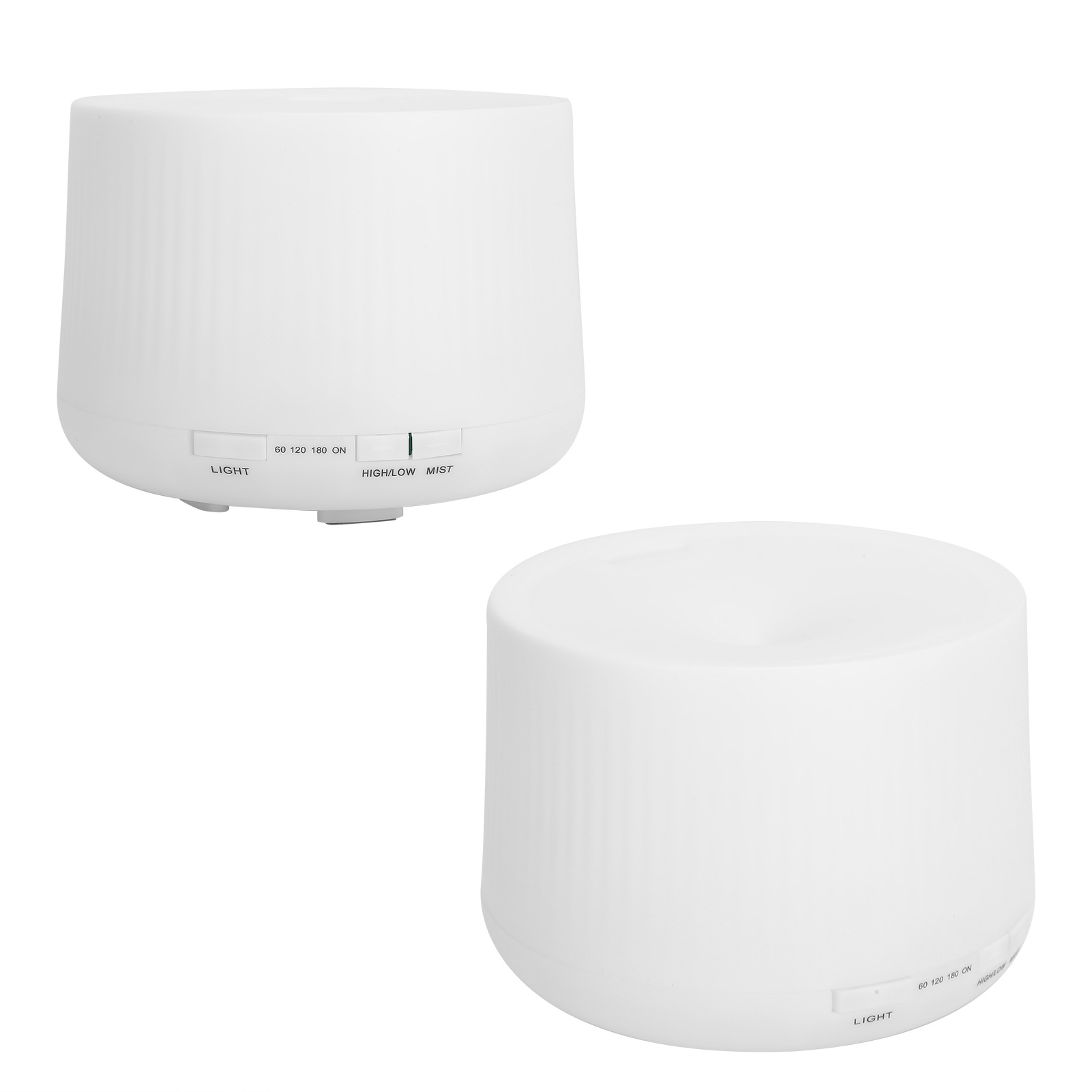 500-ml-mini-luftbefeuchter Mit 7-farbiger, Geräuschloser Led-ambientebeleuchtung Und Aromadiffusor (100–240 V, Eu-stecker)