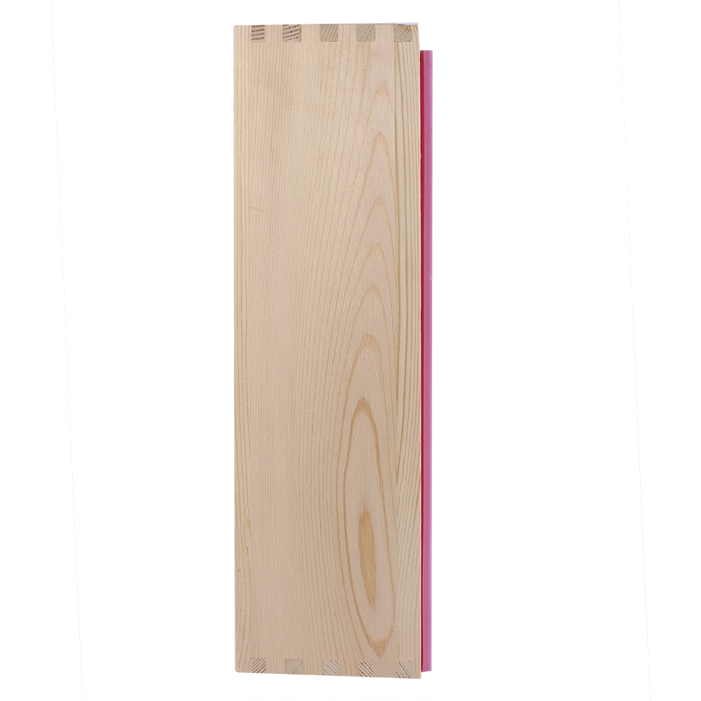 Rechteckige Silikon-seifenform Aus Holz, Diy-werkzeug Zum Backen Von Kuchen, Brot Und Toast