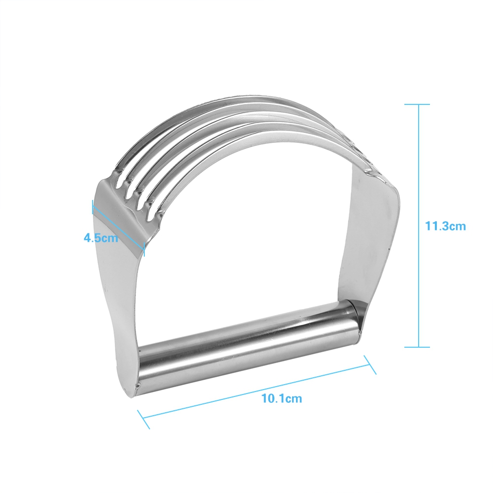 Neuer Küchenhelfer Aus Edelstahl: Teigschneider, Mixer, Schneebesen, Handbackform