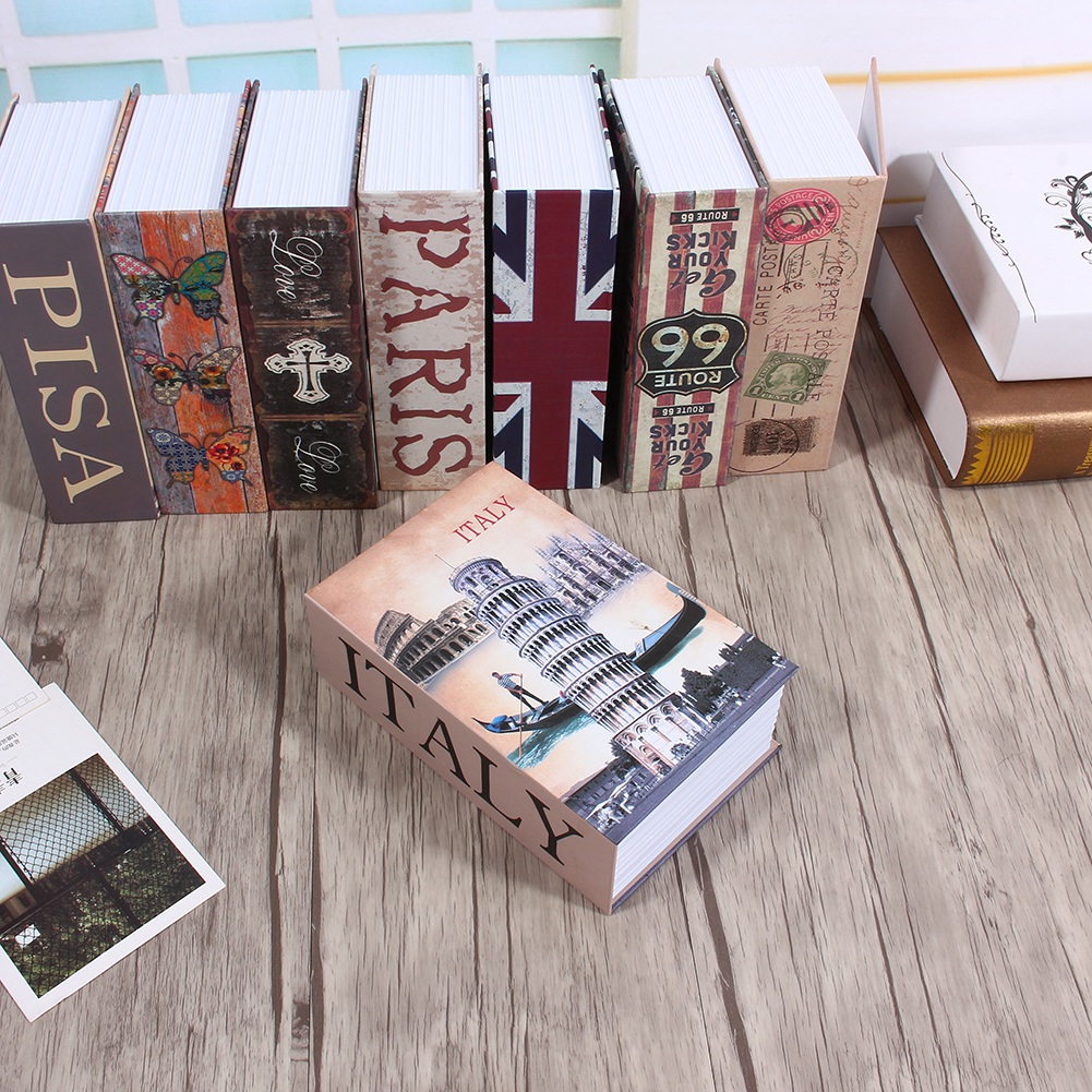 Geheimer Tresor Für Wörterbuch, Buch, Geld, Bargeld Und Schmuck (typ: Schiefer Turm Von Pisa)