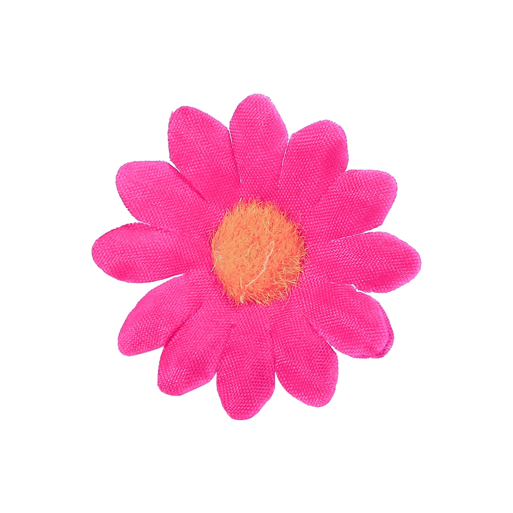 100 Stück Künstliche Gänseblümchenblüten, Ideal Für Hochzeits- Und Partydekoration (nr. 5 Rosenrot)