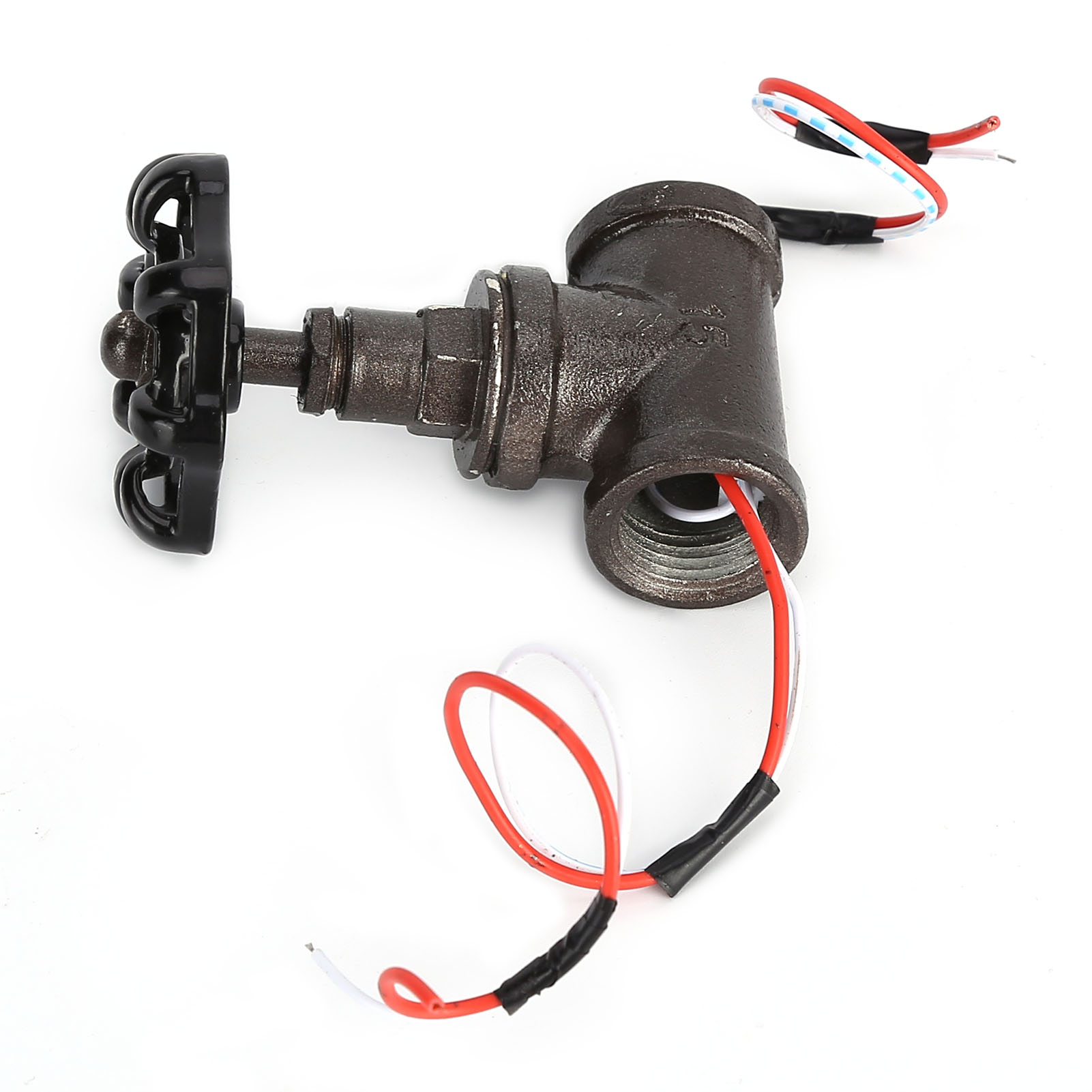 Vintage-lichtschalter Aus Eisen, 1/2 Zoll, Absperrventil, Inklusive Elektrischem Kabel Für Tischrohrlampe