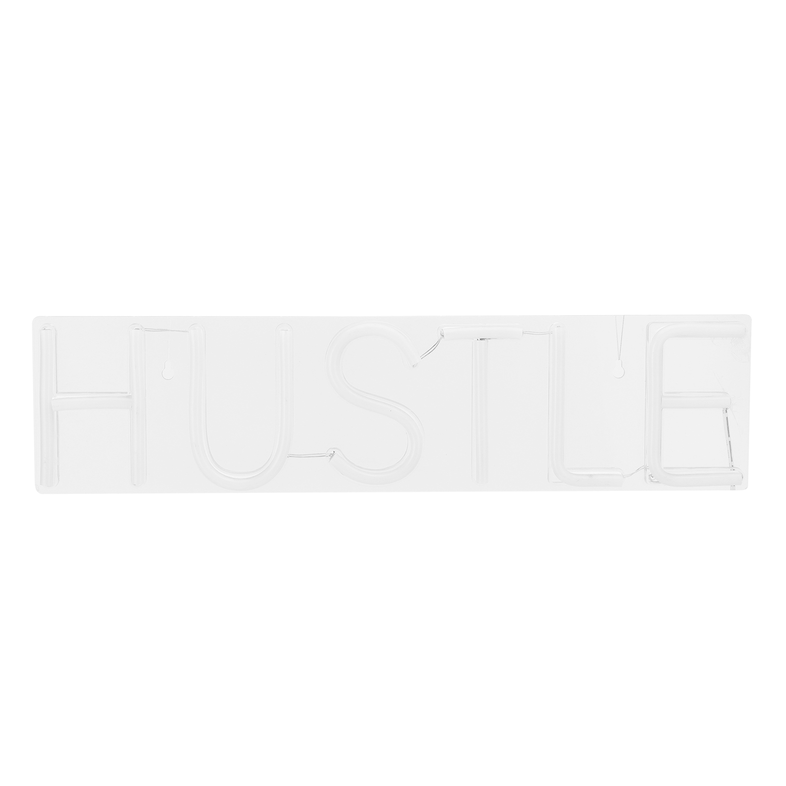 Leuchtreklame „hustle Words“ Mit Led-beleuchtung Für Zuhause, Schlafzimmer, Studentenwohnheim, Party, Hochzeit – Usb-betrieben