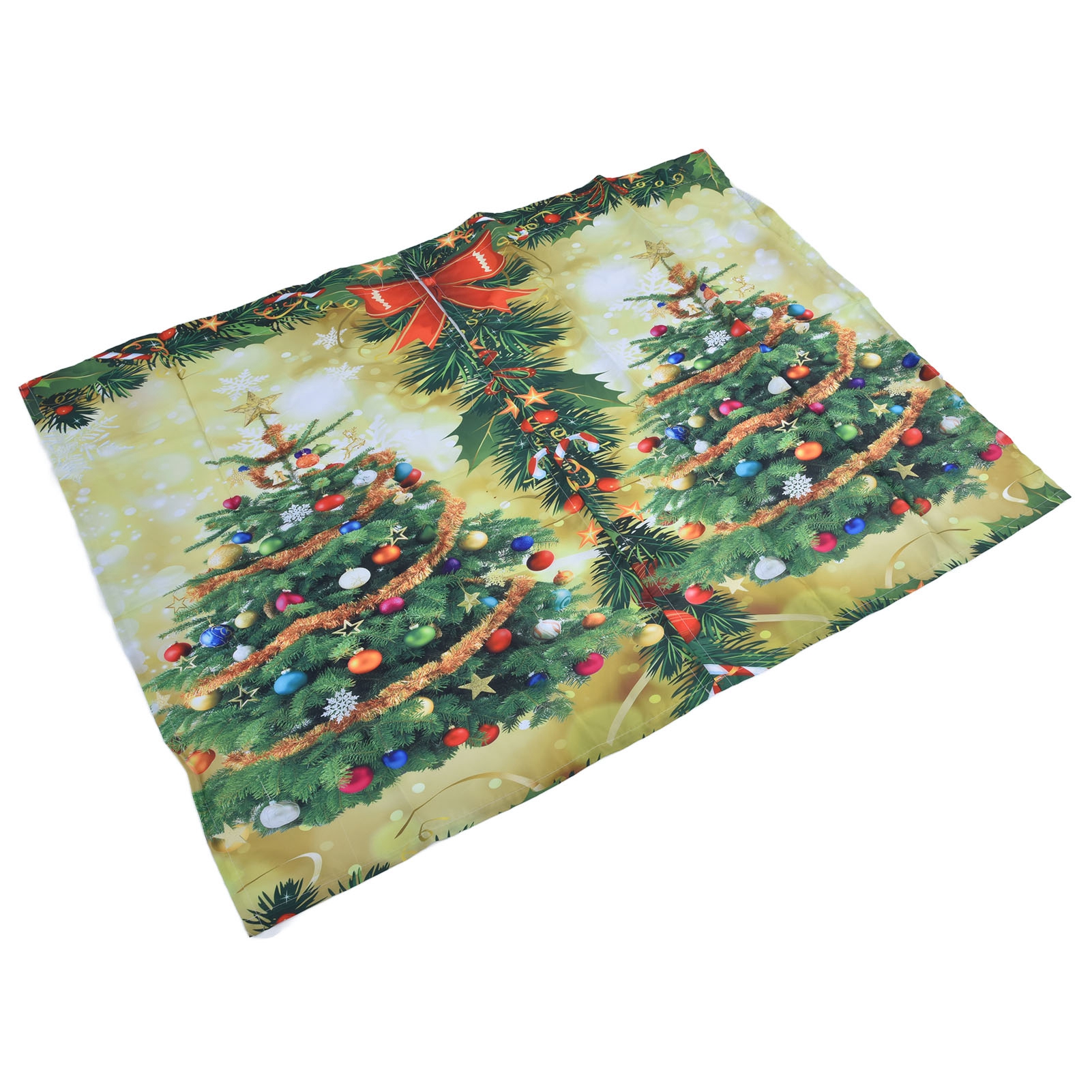 Weihnachtlicher Voile-vorhang 41, Hochwertiger Verdunkelungsvorhang Mit Kreativem 3d-digitaldruck, 150 X 166 Cm