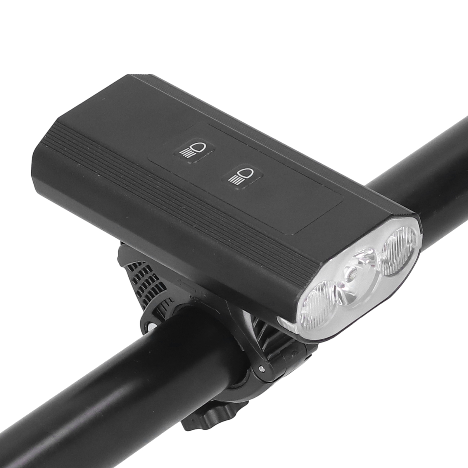 Verstellbarer 3-led-fahrradscheinwerfer Mit Fern-/nahlicht, Integriertem Akku, Usb-ladeanschluss, Akkuanzeige, Mountainbike-beleuchtung