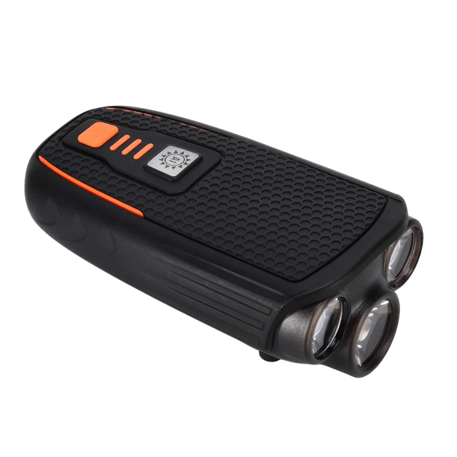 Intelligenter Led-fahrradscheinwerfer Mit 3 Leuchten, Lichtsensor, Usb-aufladung, Akkuanzeige, Nachtlicht, L2-fahrradlampe, Eingebautem Akku, W654-spezifikation
