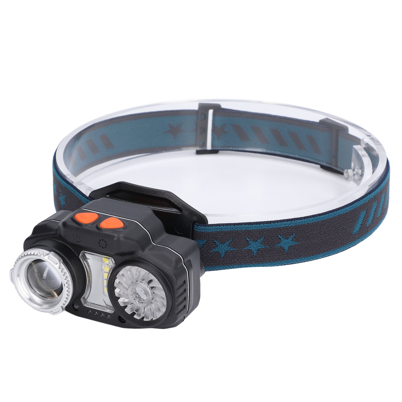 Leistungsstarke Led-stirnlampe, Multifunktionale Intelligente Gestenerkennung, Usb-aufladbar, Wasserdicht Für Radfahren, Wandern, Camping, Nachtläufe, Diy, Erkundungstouren, Leicht Und Schwarz (w663-1