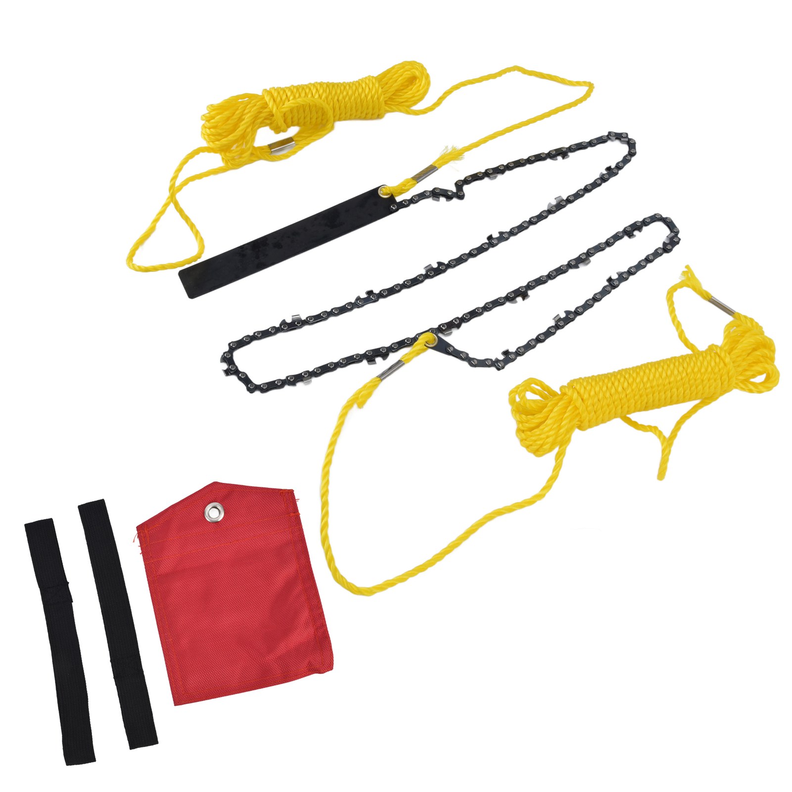 48-zoll-handbaumsäge, 63-gliedrige Breitzahnkette, 21 Klingen, Hochentaster