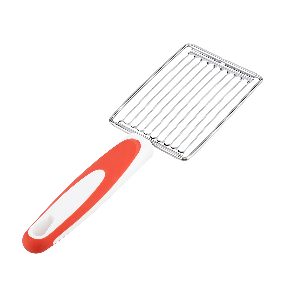 Schneidewerkzeug Aus Edelstahl Für Aufschnitt, Schinken, Obst, Tomaten, Weiche Lebensmittel (orange)
