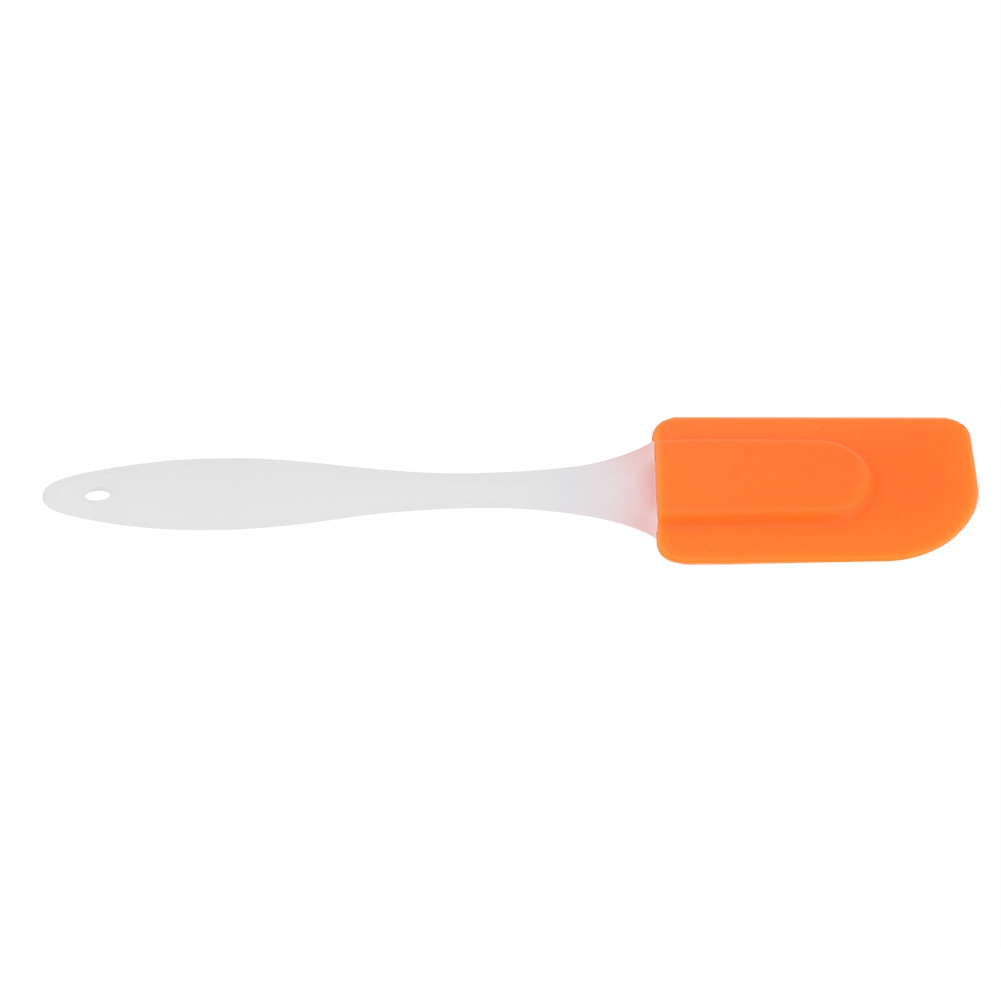 Silikonspatel, Buttercremeschaber, Hitzebeständiges Küchen- Und Kuchenbackwerkzeug (orange)