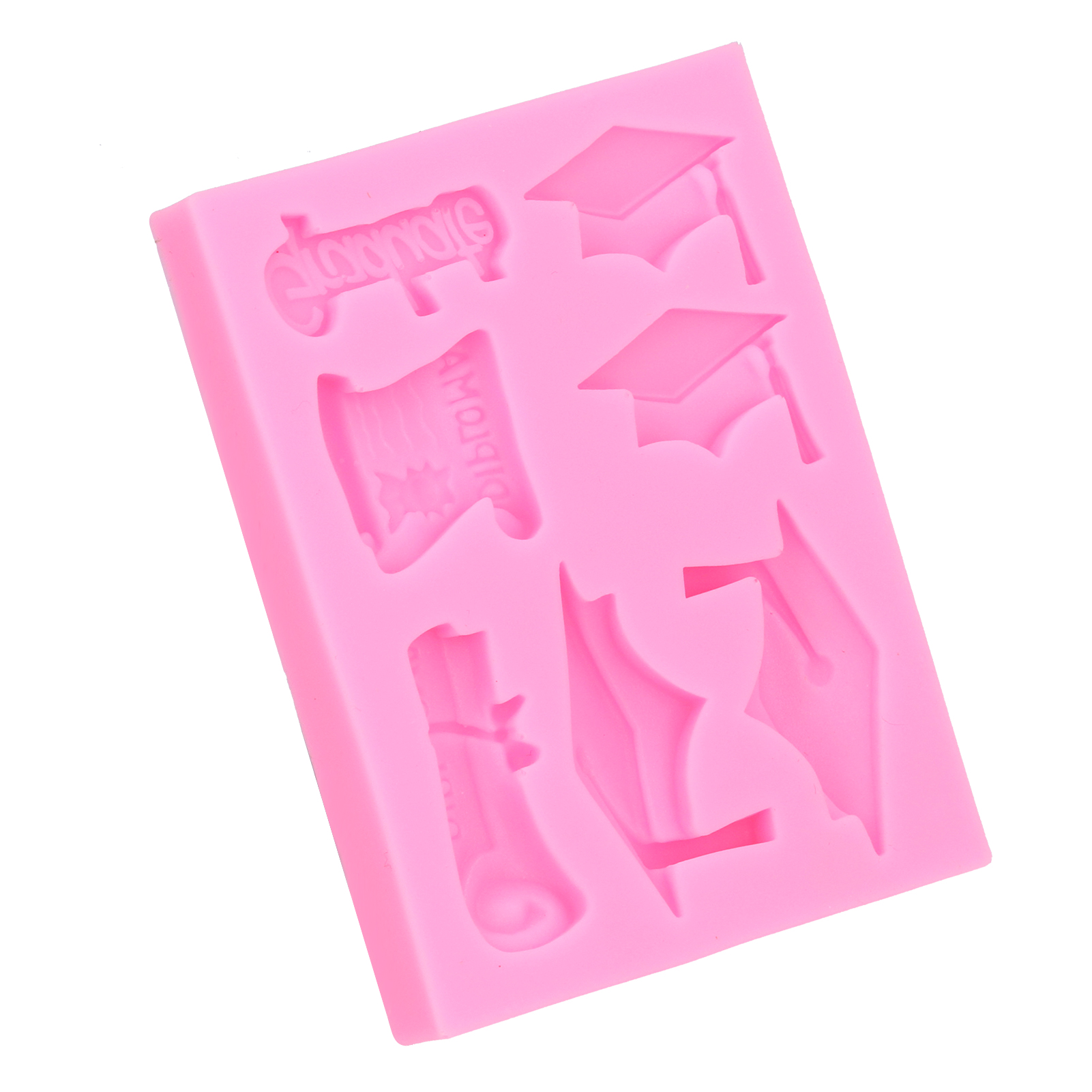 Diy Silikonform Für Junggesellenhut, Fondant, Schokoladenkuchen, Dekorationsform, Küchenzubehör, Rosa