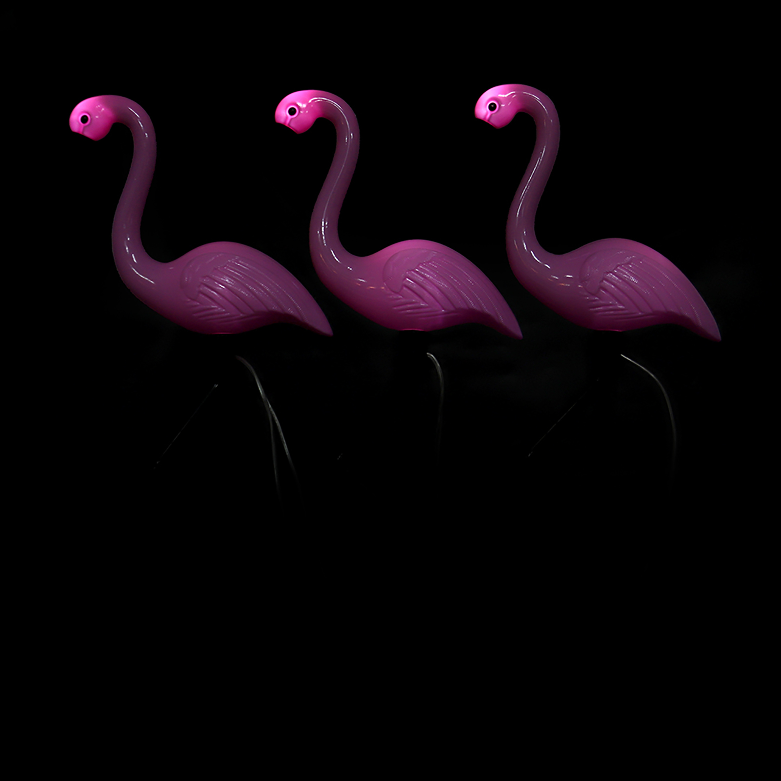 3-in-1 Led-flamingo-solarleuchte Für Den Außenbereich, Wasserdicht, Für Garten, Hof Und Rasen