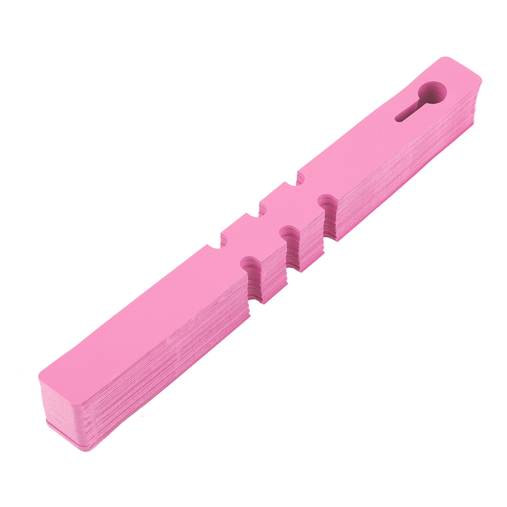 100 Stück Kunststoff-gartenstecker, Pflanzenetiketten, Rasendekoration, Rosa