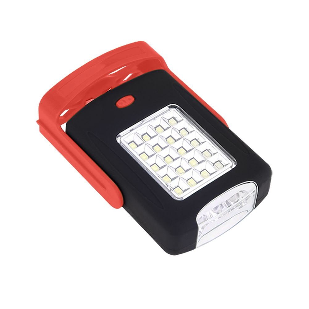 Tragbare 23-led-nachtlampe, Notfall-taschenlampe, Laterne, Camping-, Fahrrad- Und Wanderlampe, Rot