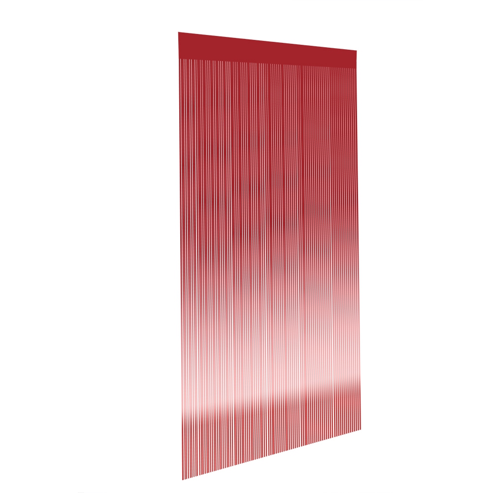 Metallisch Glitzernder Vorhang Für Zimmer, Tür Oder Fenster, Dekoration Für Hochzeitsfeiern (1 X 2 M, Rot)