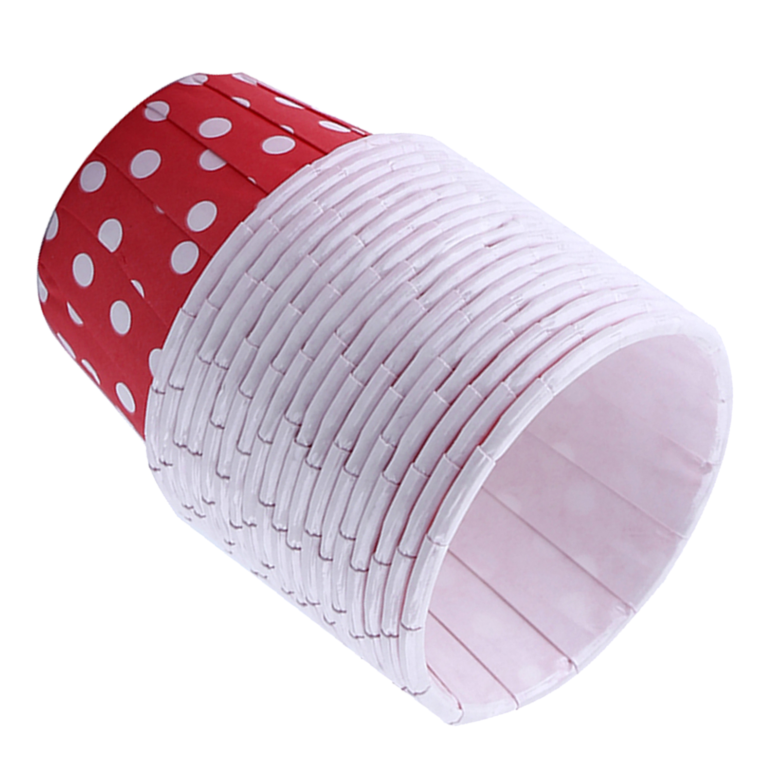 100 Stück Papier-kuchenförmchen, Cupcake-förmchen, Muffinförmchen Für Partys, Hochzeiten, Rot