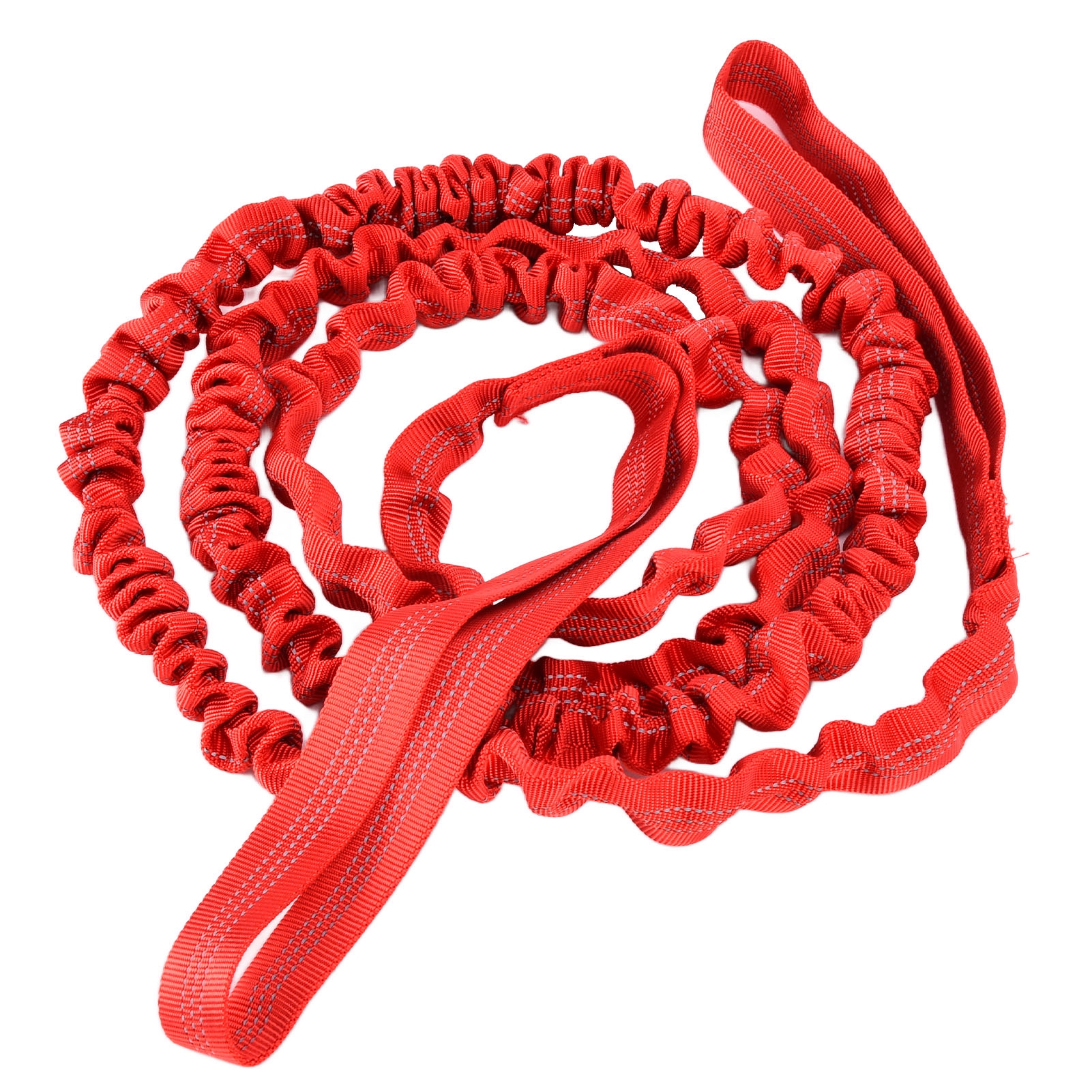 Verstellbares, Robustes Und Tragbares Fahrradabschleppseil Aus Nylon Elastisches Zugband Für Outdoor-radtouren Rot