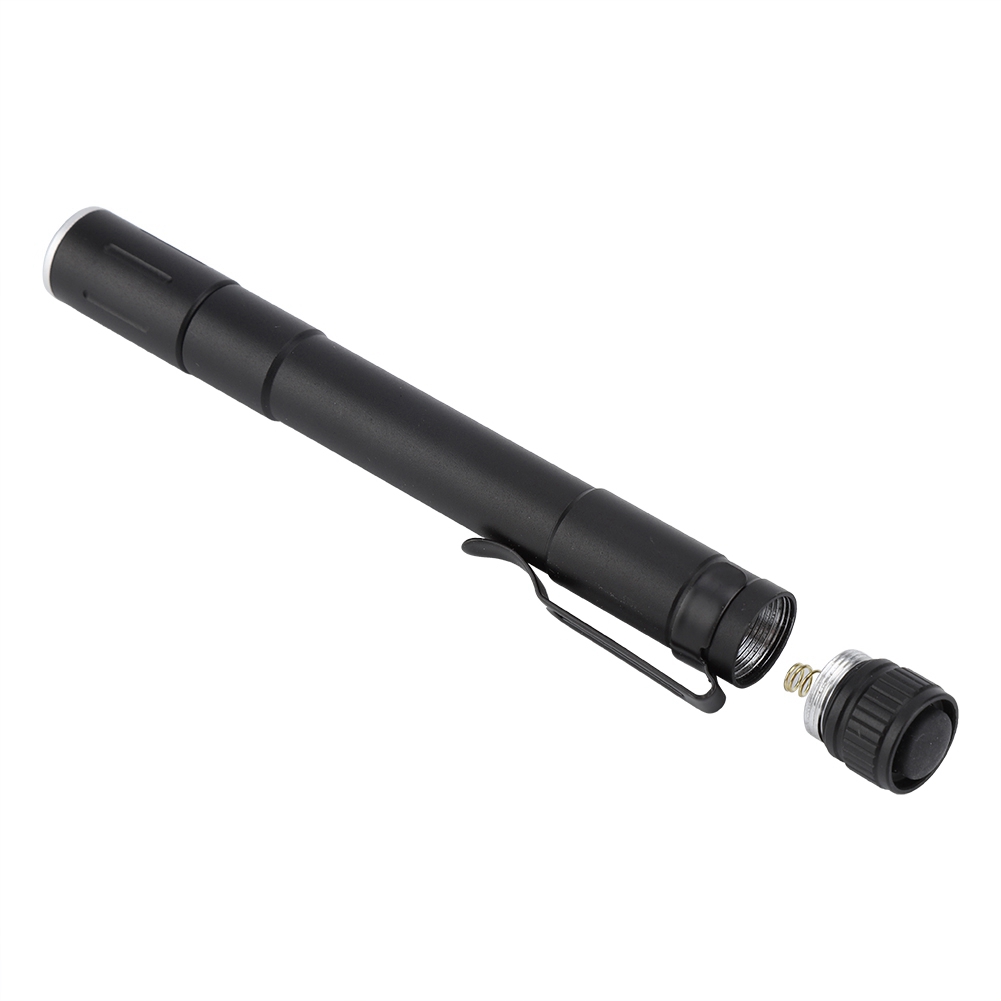 Hochleistungs-led-taschenlampe Aus Aluminiumlegierung, Geeignet Für Outdoor-camping, 3 Helligkeitsstufen, Schwarz