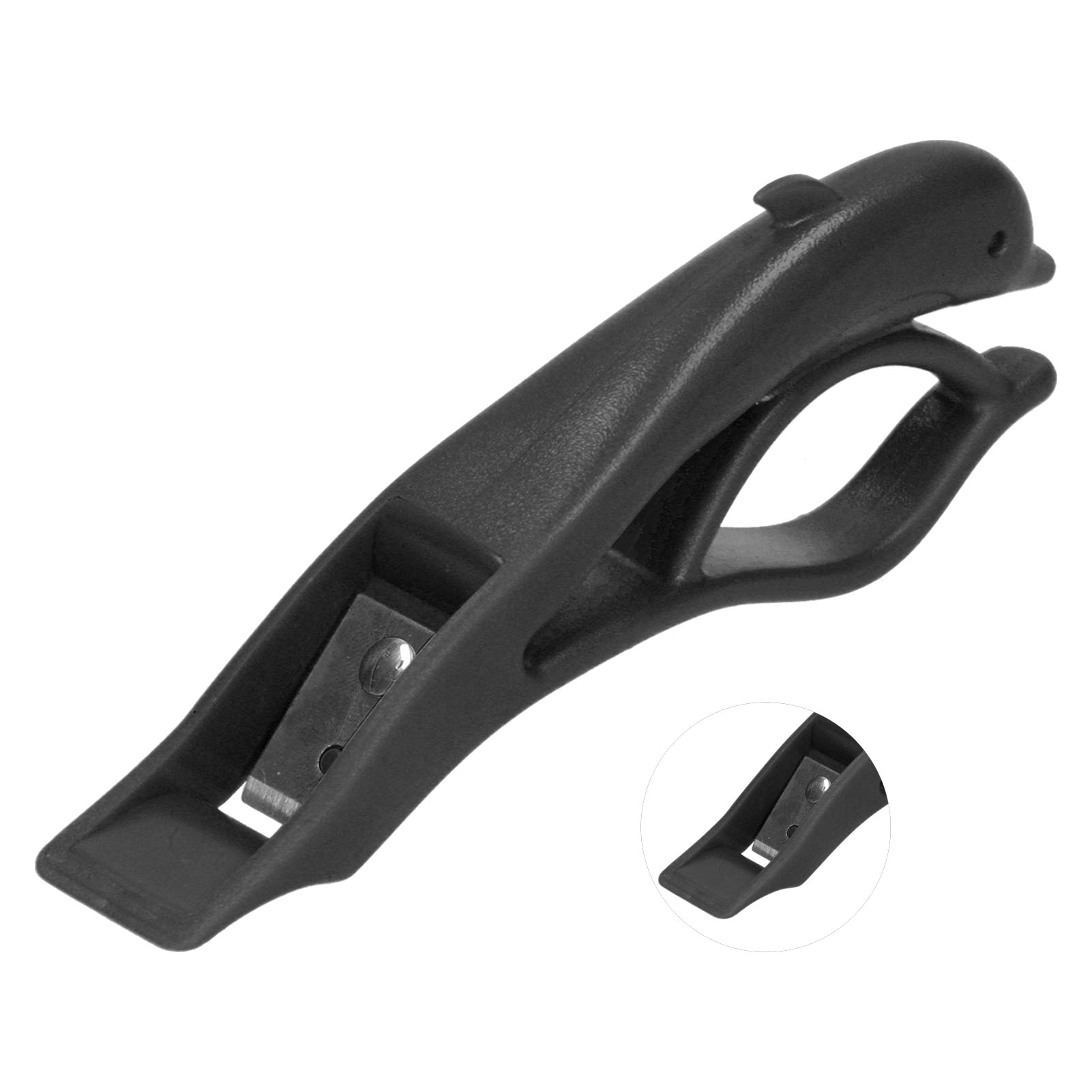 Delfinförmiger Obstschäler, Manuell, Multifunktional, Haushalts-küchenhelfer Für Birnen Und Kartoffeln, Schwarz
