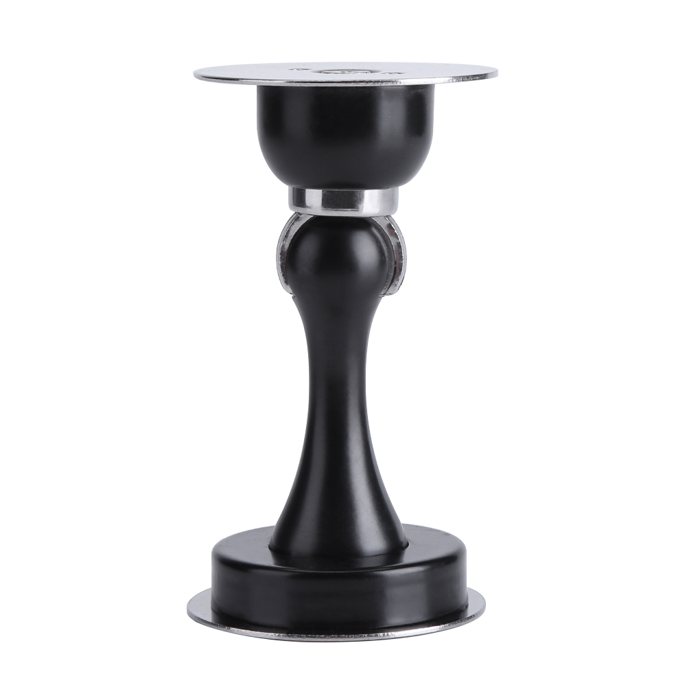 Magnetischer Türstopper Aus Edelstahl 304, Schwarz.